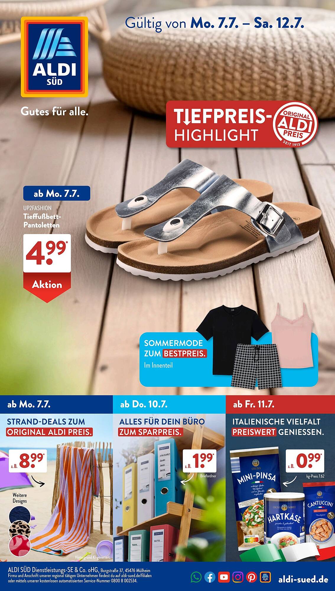 Aldi Süd Prospekt