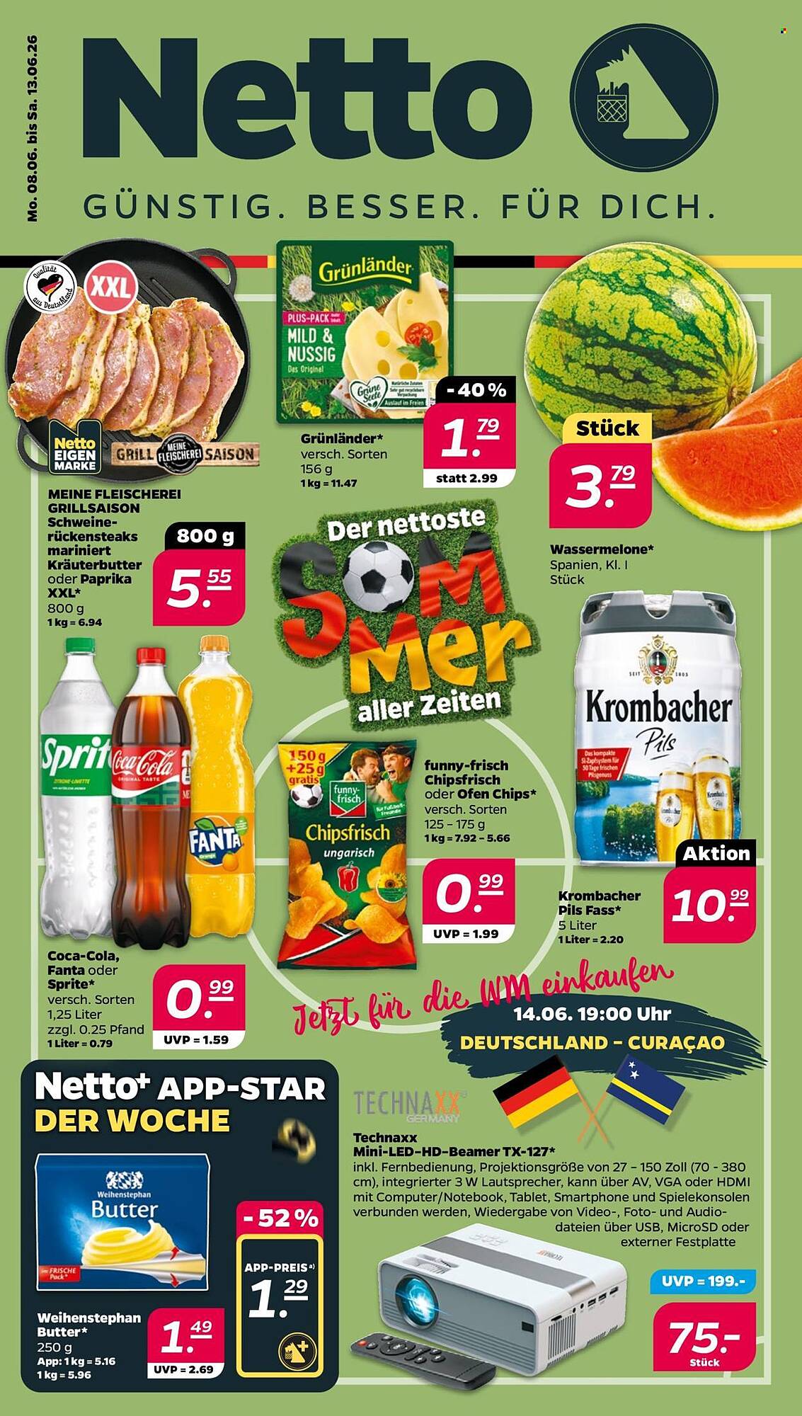 Erste Seite des Prospekts von NETTO