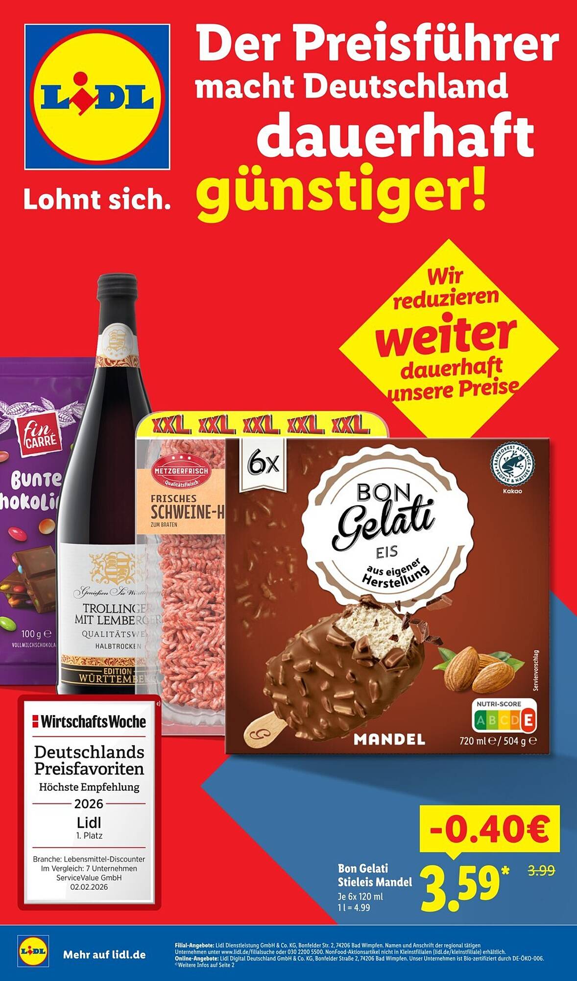Lidl Prospekt - Pagina 1