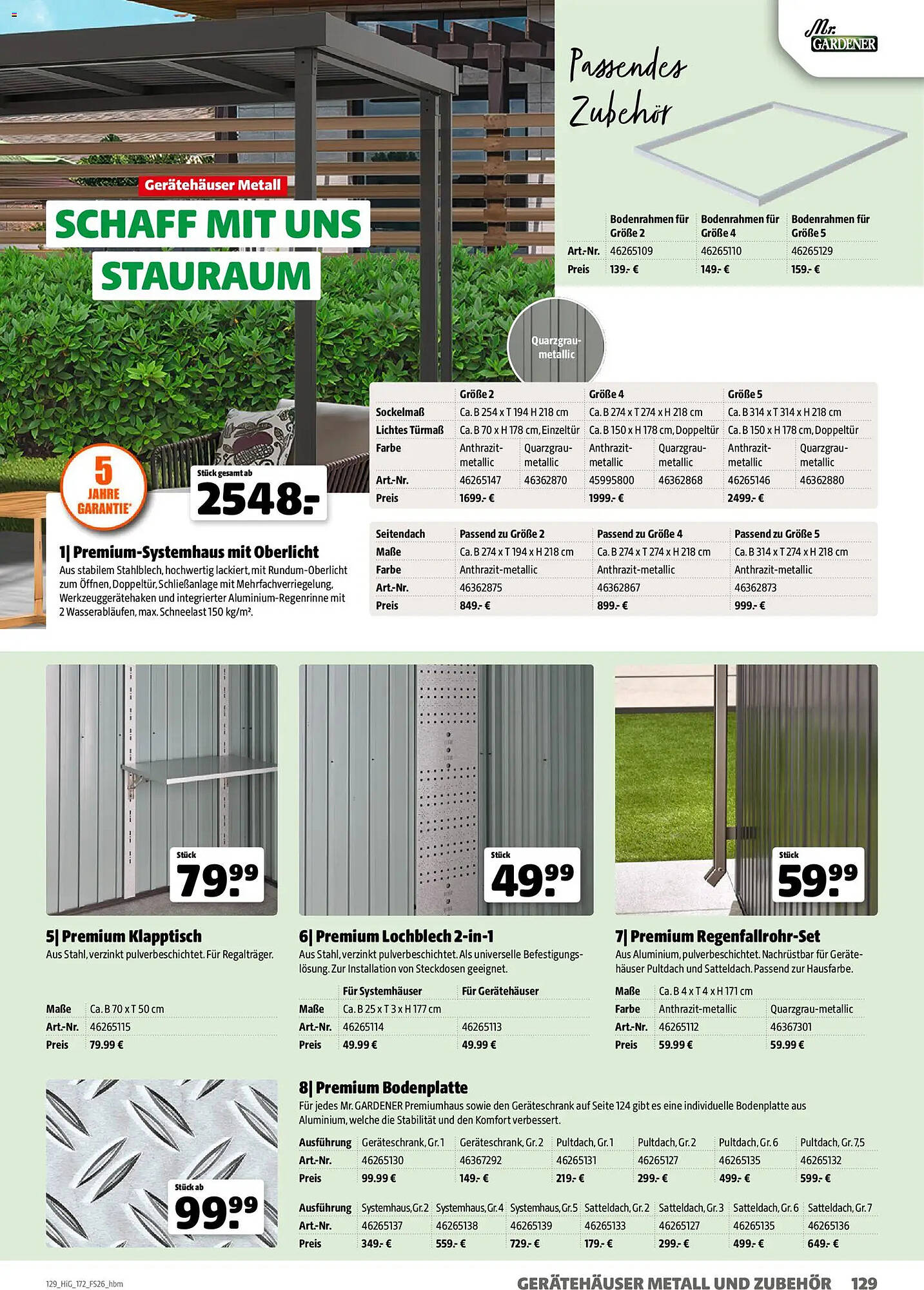 Hagebau Prospekt - Pagina 129