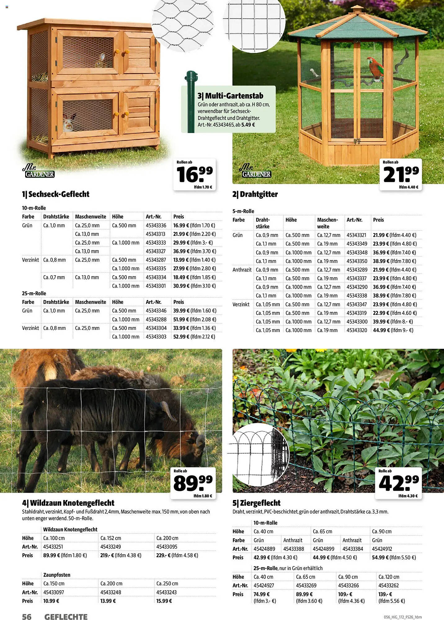 Hagebau Prospekt - Pagina 56