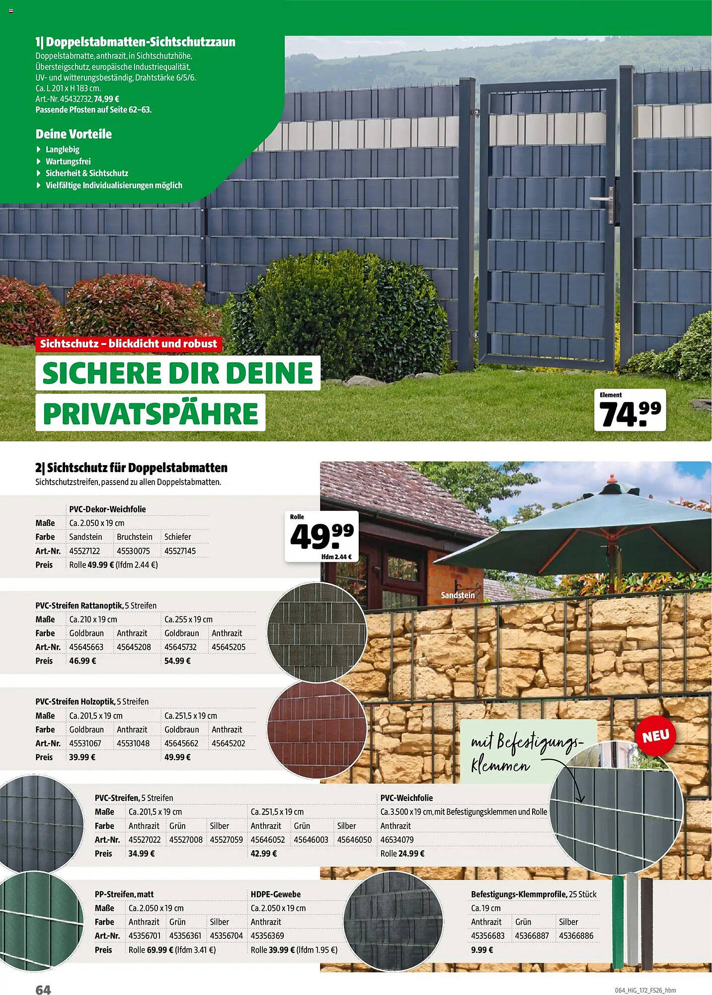 Hagebau Prospekt - Pagina 64