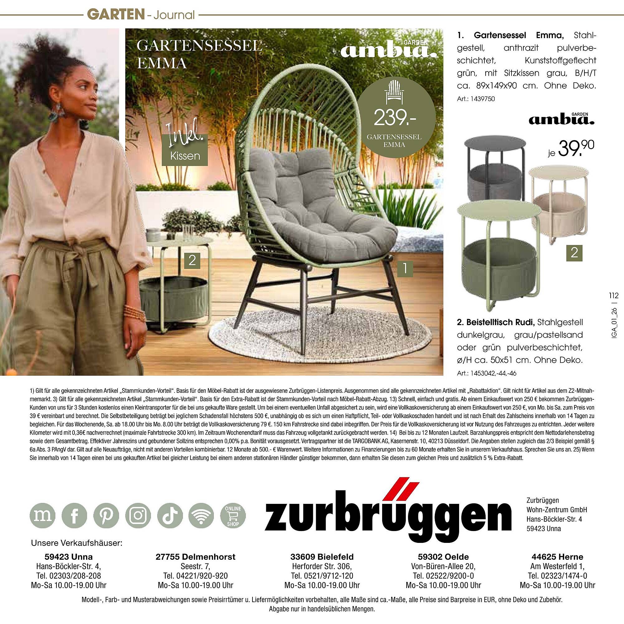 Zurbrüggen Prospekt - Pagina 112