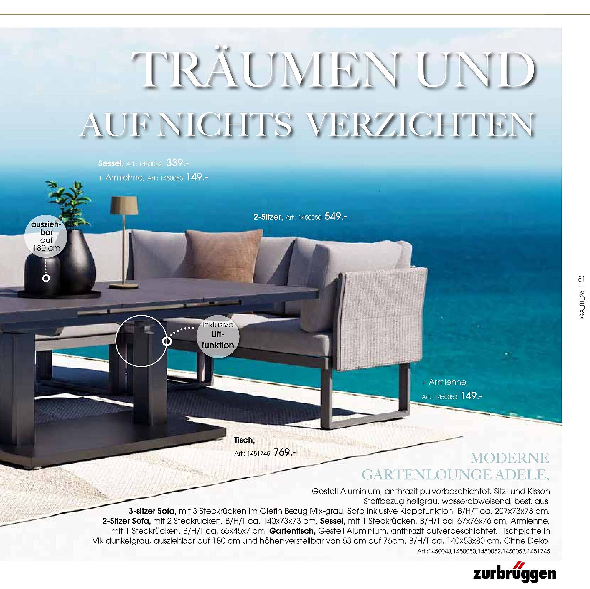 Zurbrüggen Prospekt - Pagina 81