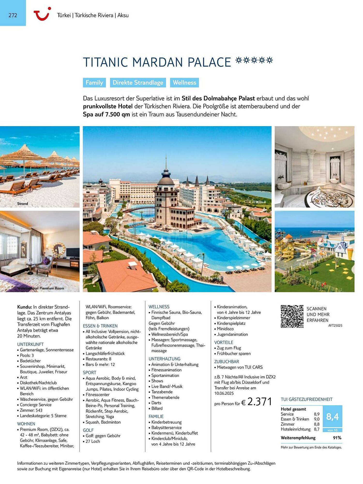 TUI Prospekt - Pagina 272