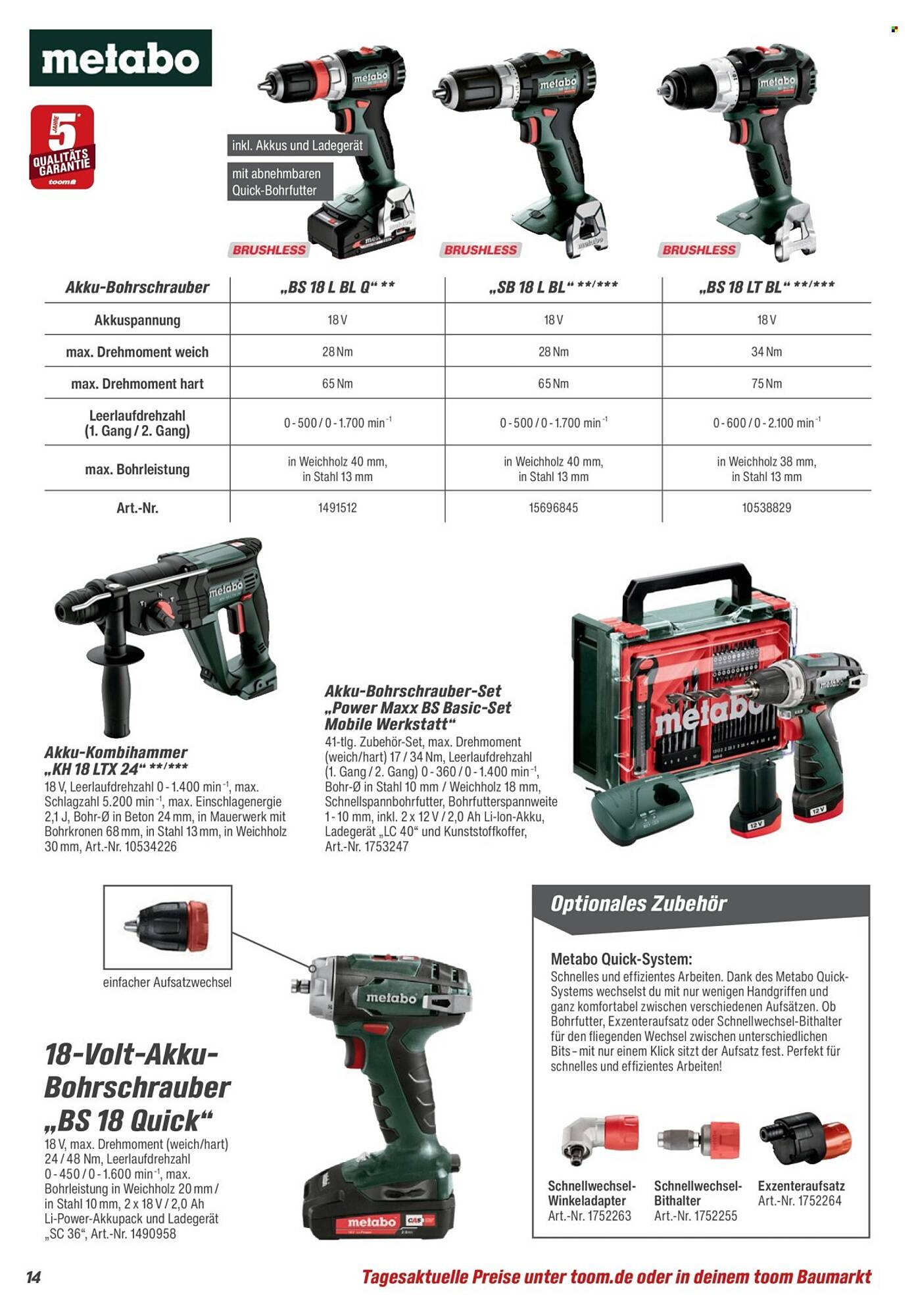 toom Baumarkt Prospekt - Pagina 14