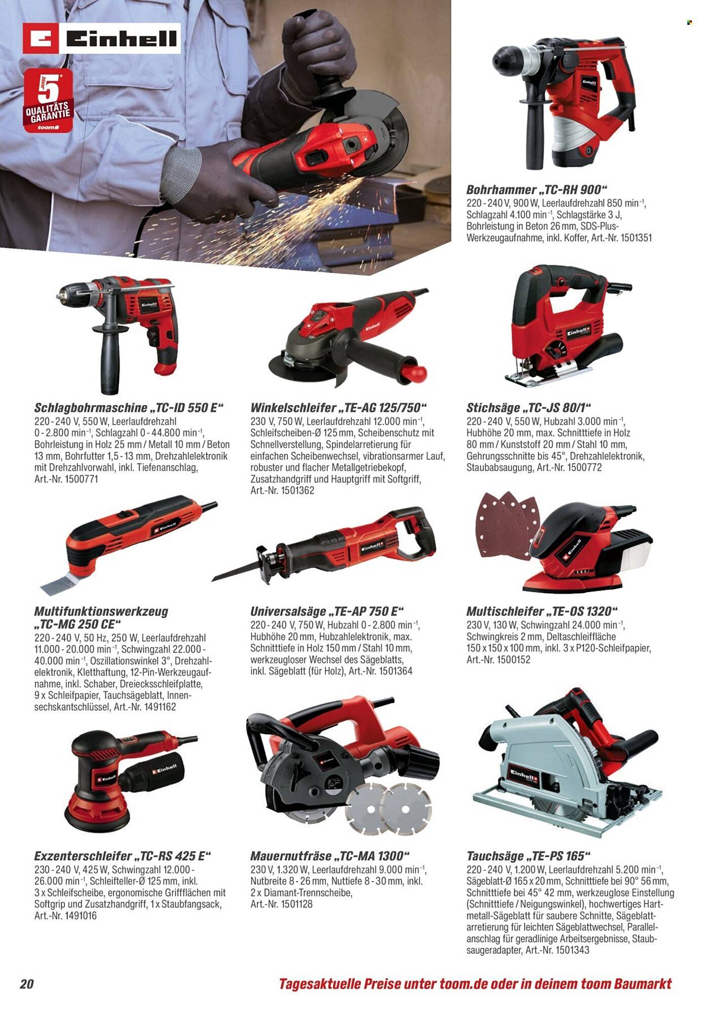 toom Baumarkt Prospekt - Pagina 20