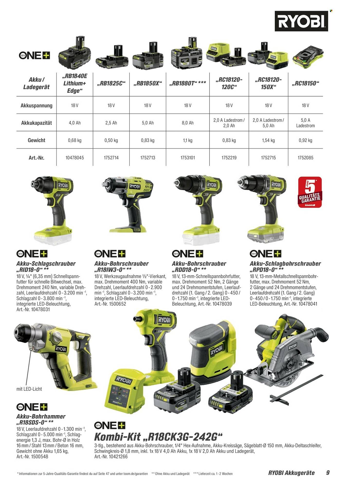 toom Baumarkt Prospekt - Pagina 9