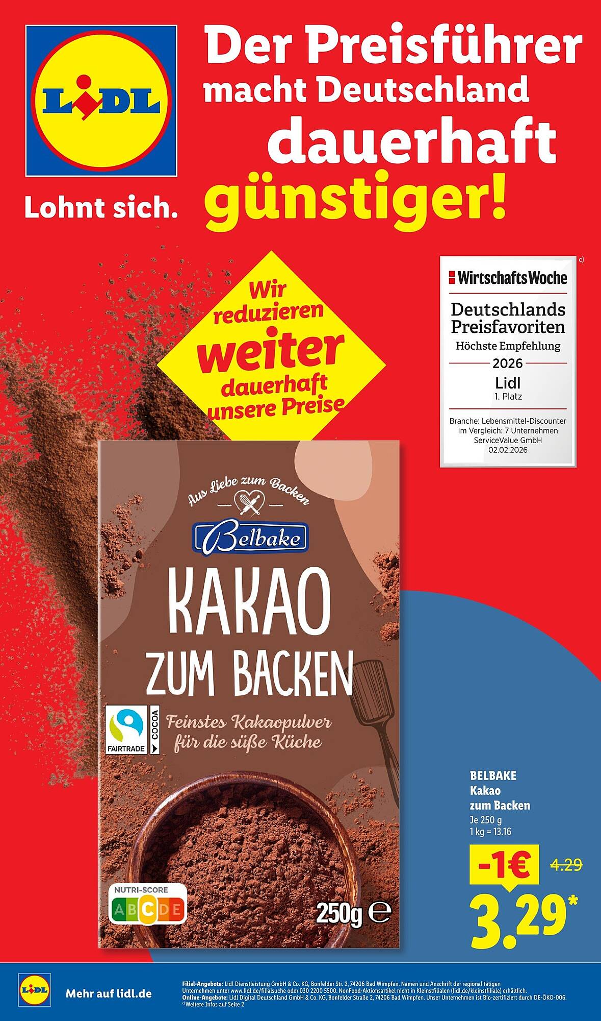 Lidl Prospekt - Pagina 1