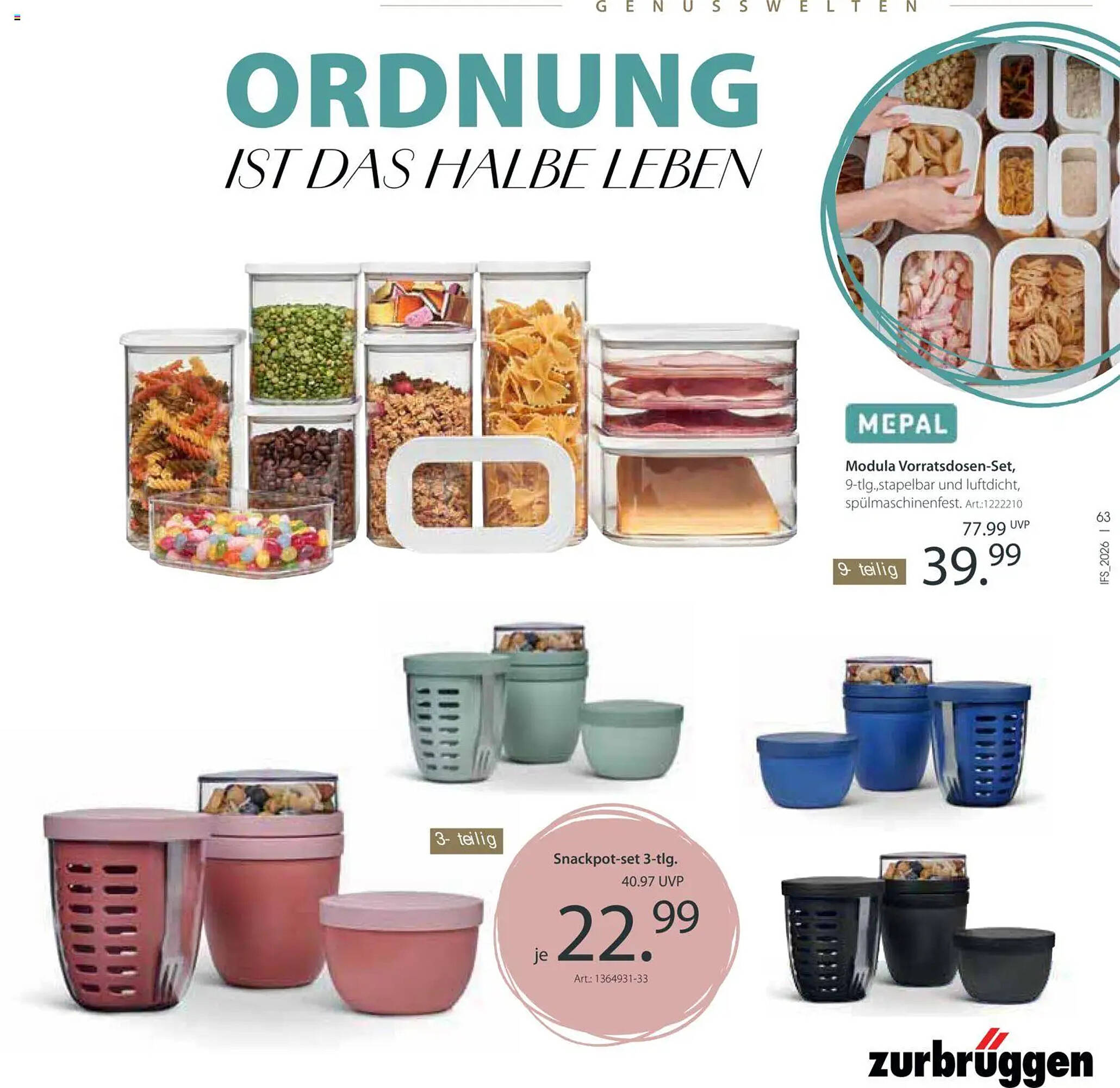 Zurbrüggen Prospekt - Pagina 61