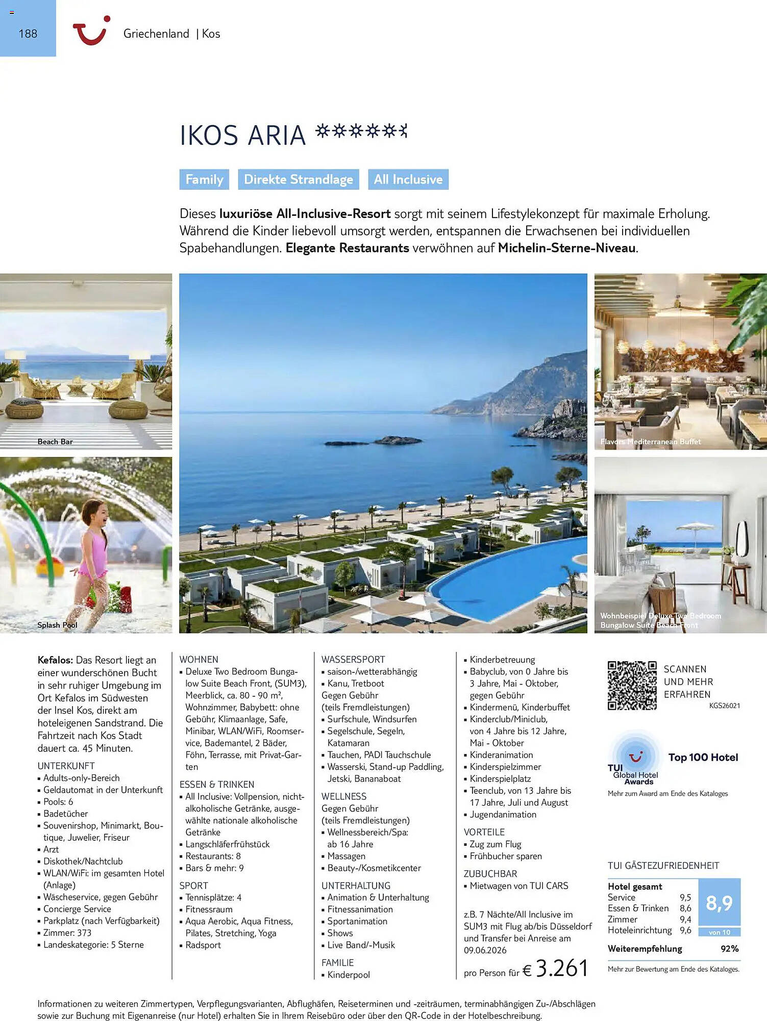 Aida Cruises Prospekt - Pagina 188