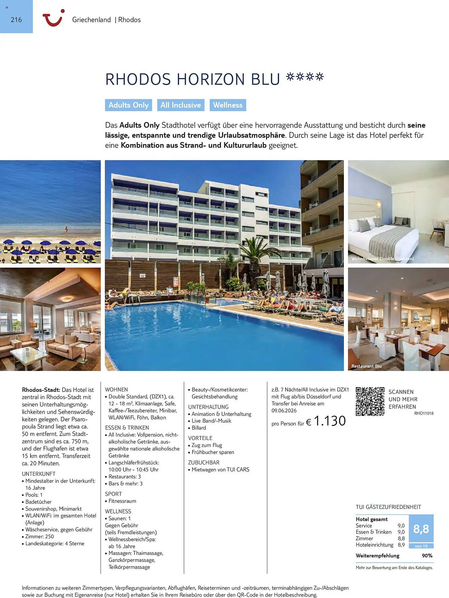 Aida Cruises Prospekt - Pagina 216