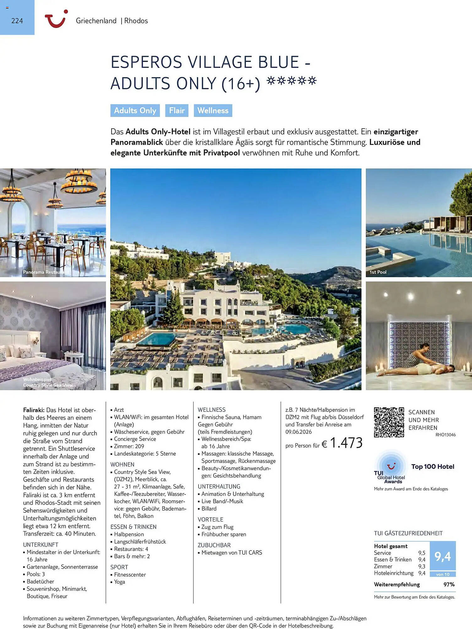 Aida Cruises Prospekt - Pagina 224
