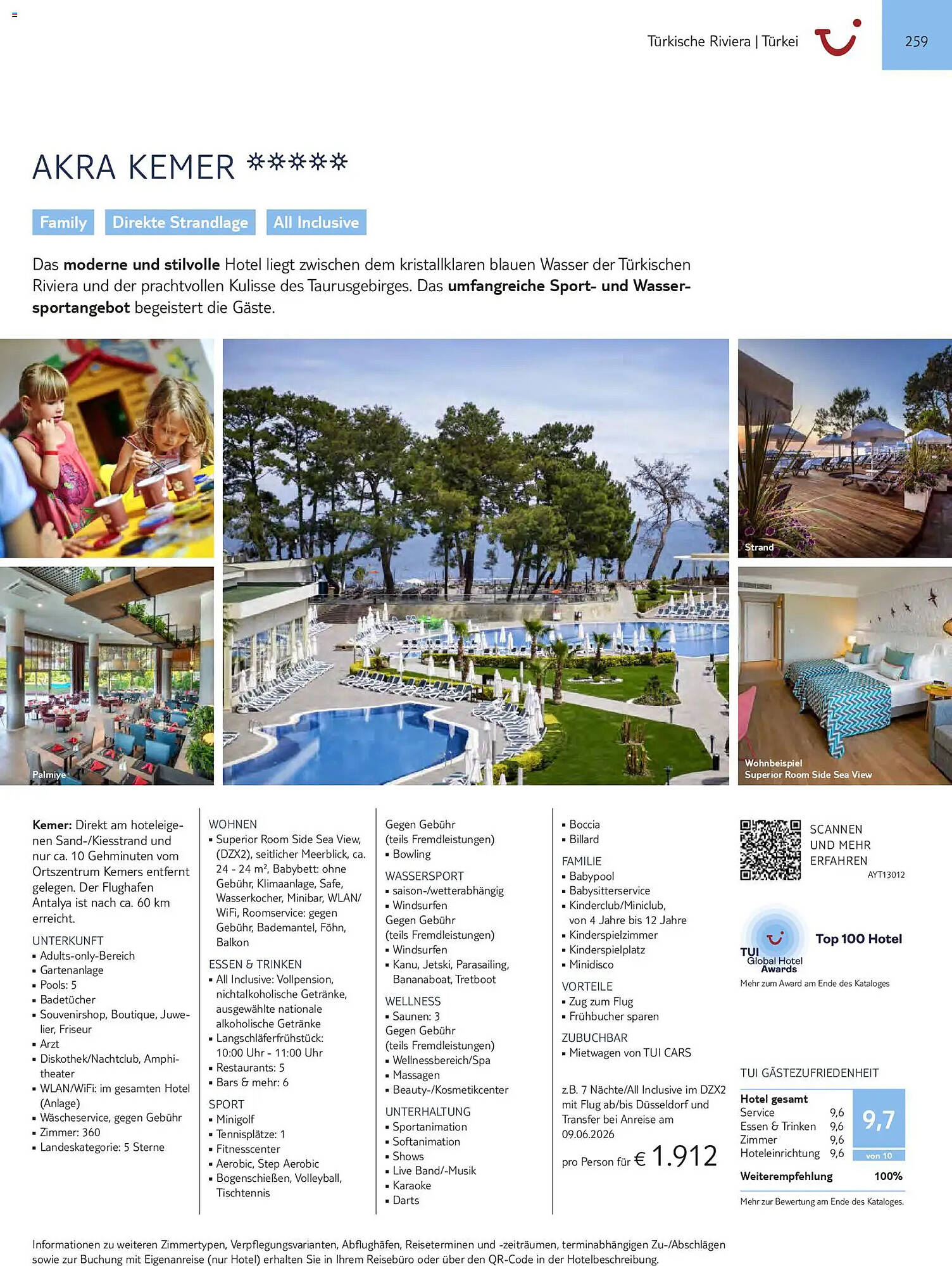Aida Cruises Prospekt - Pagina 259