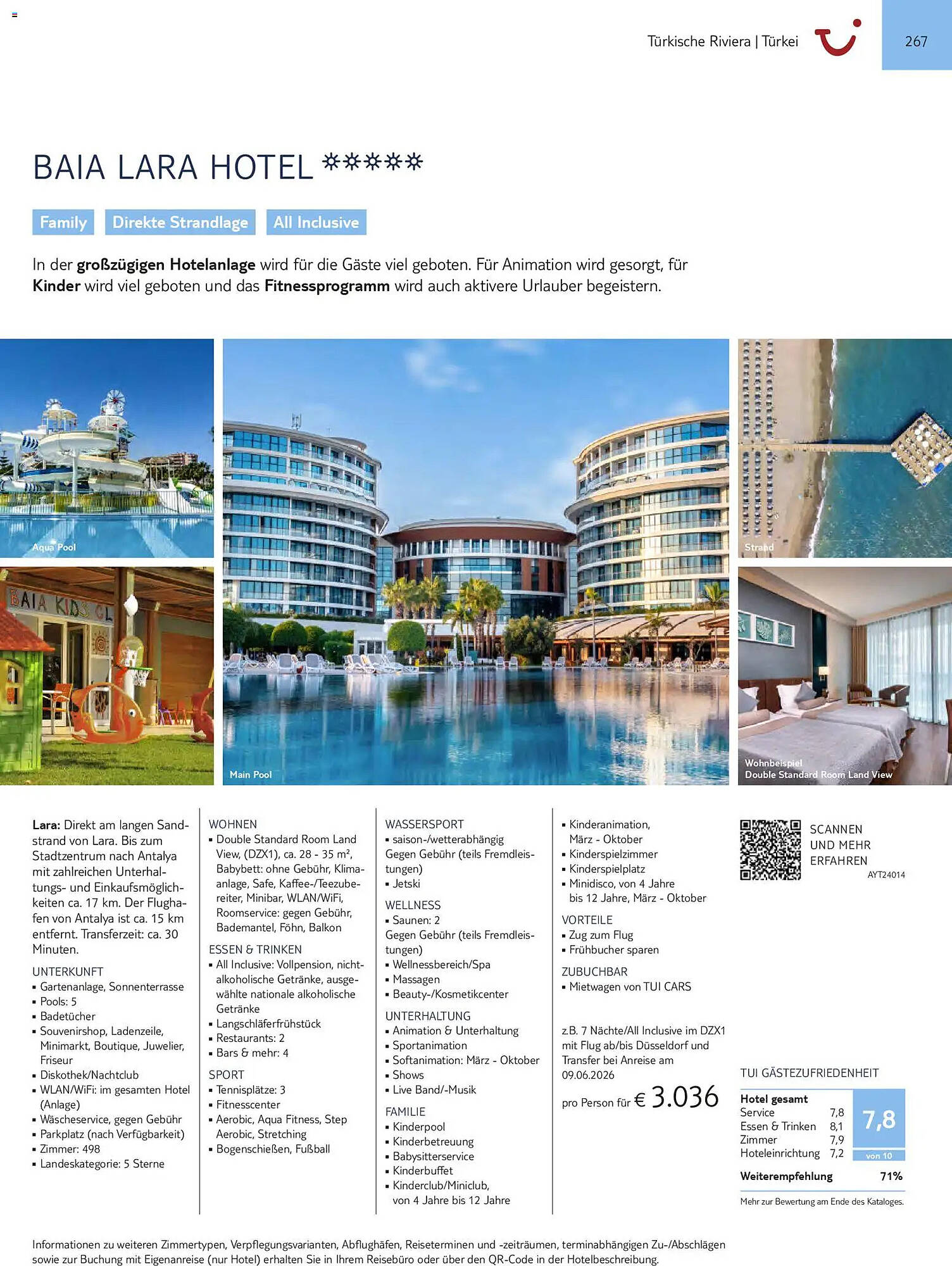 Aida Cruises Prospekt - Pagina 267