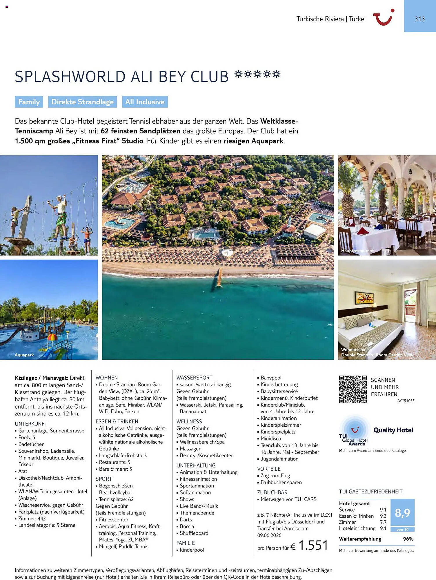 Aida Cruises Prospekt - Pagina 313