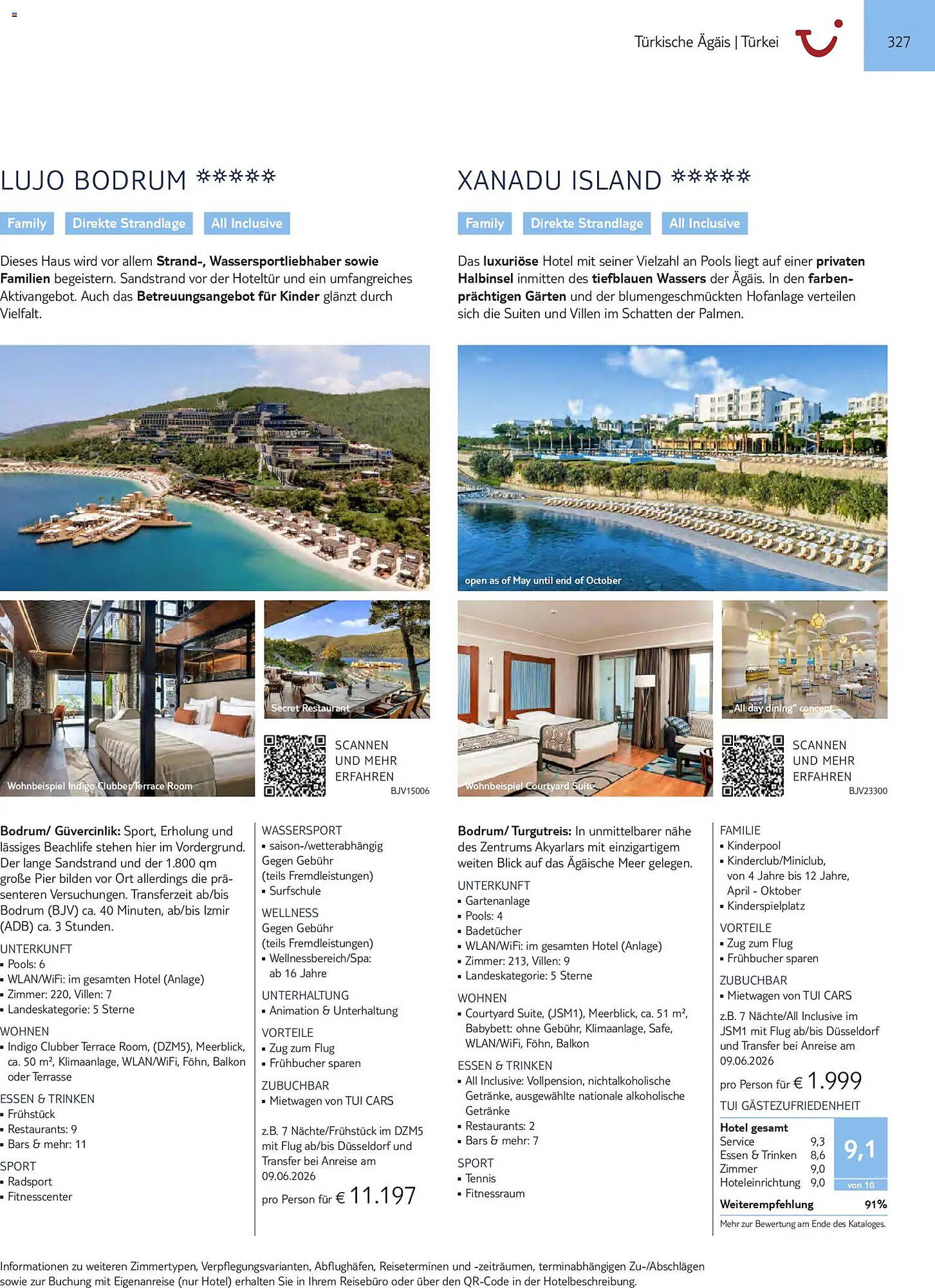 Aida Cruises Prospekt - Pagina 327