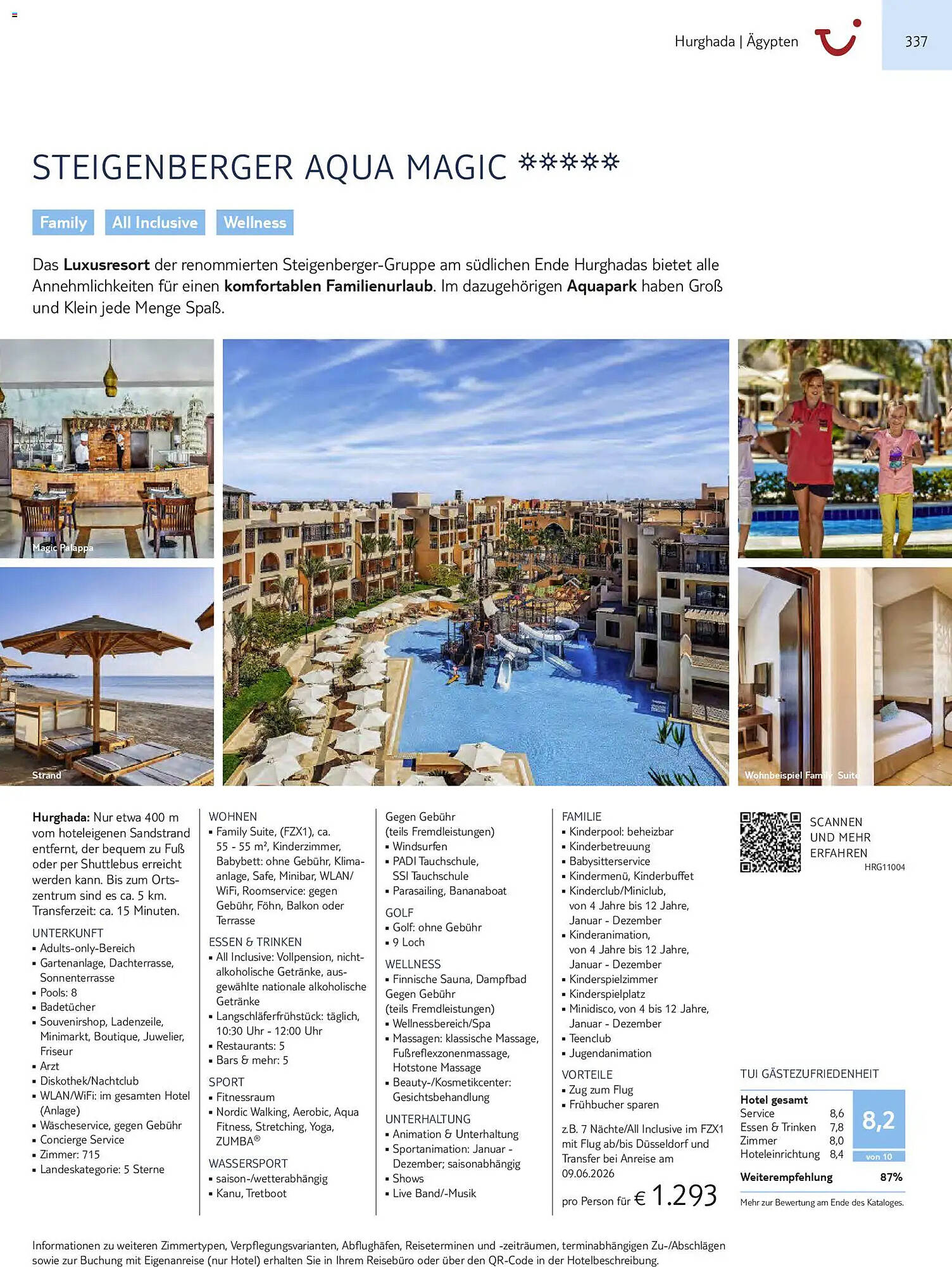 Aida Cruises Prospekt - Pagina 337