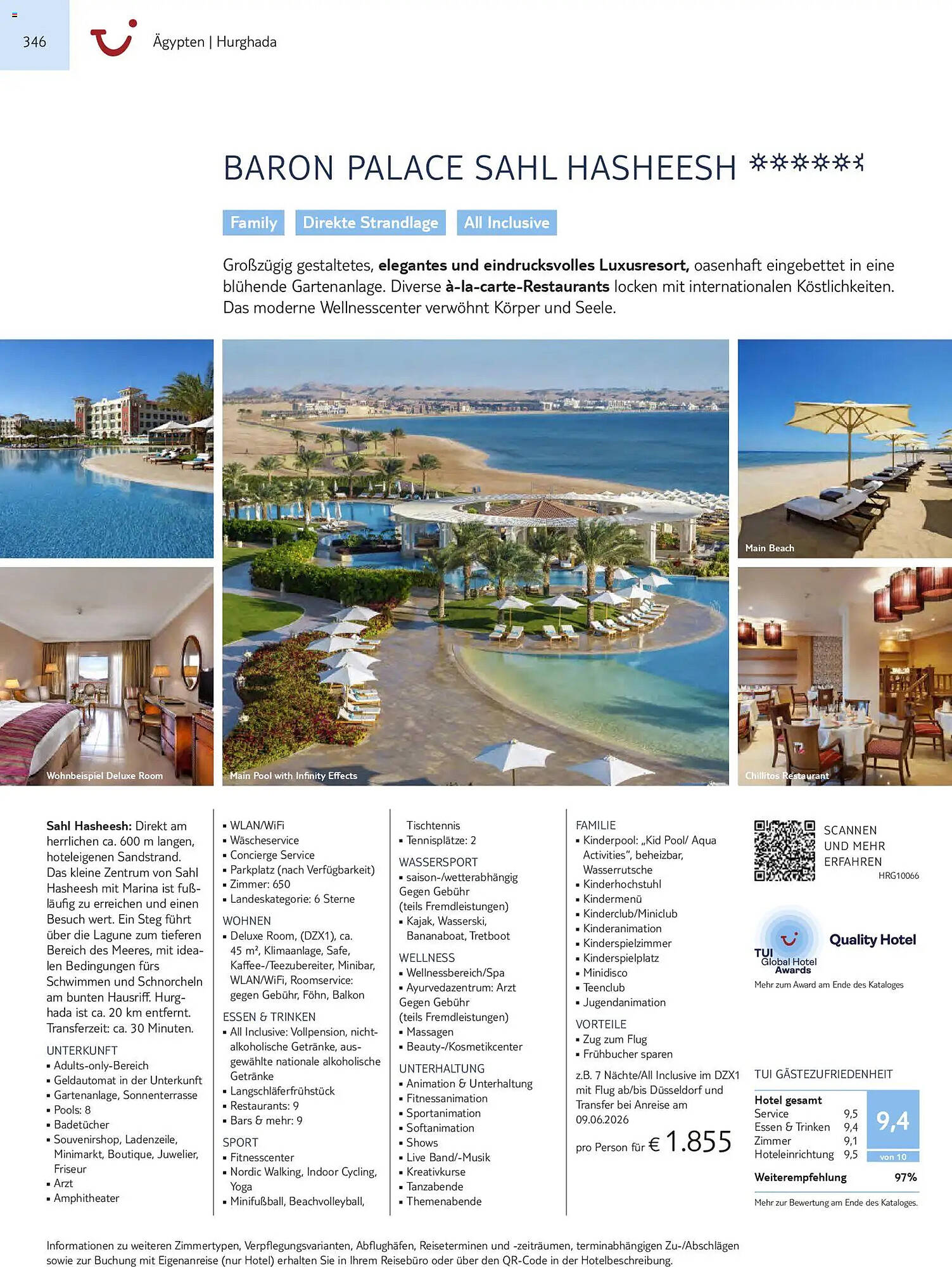 Aida Cruises Prospekt - Pagina 346