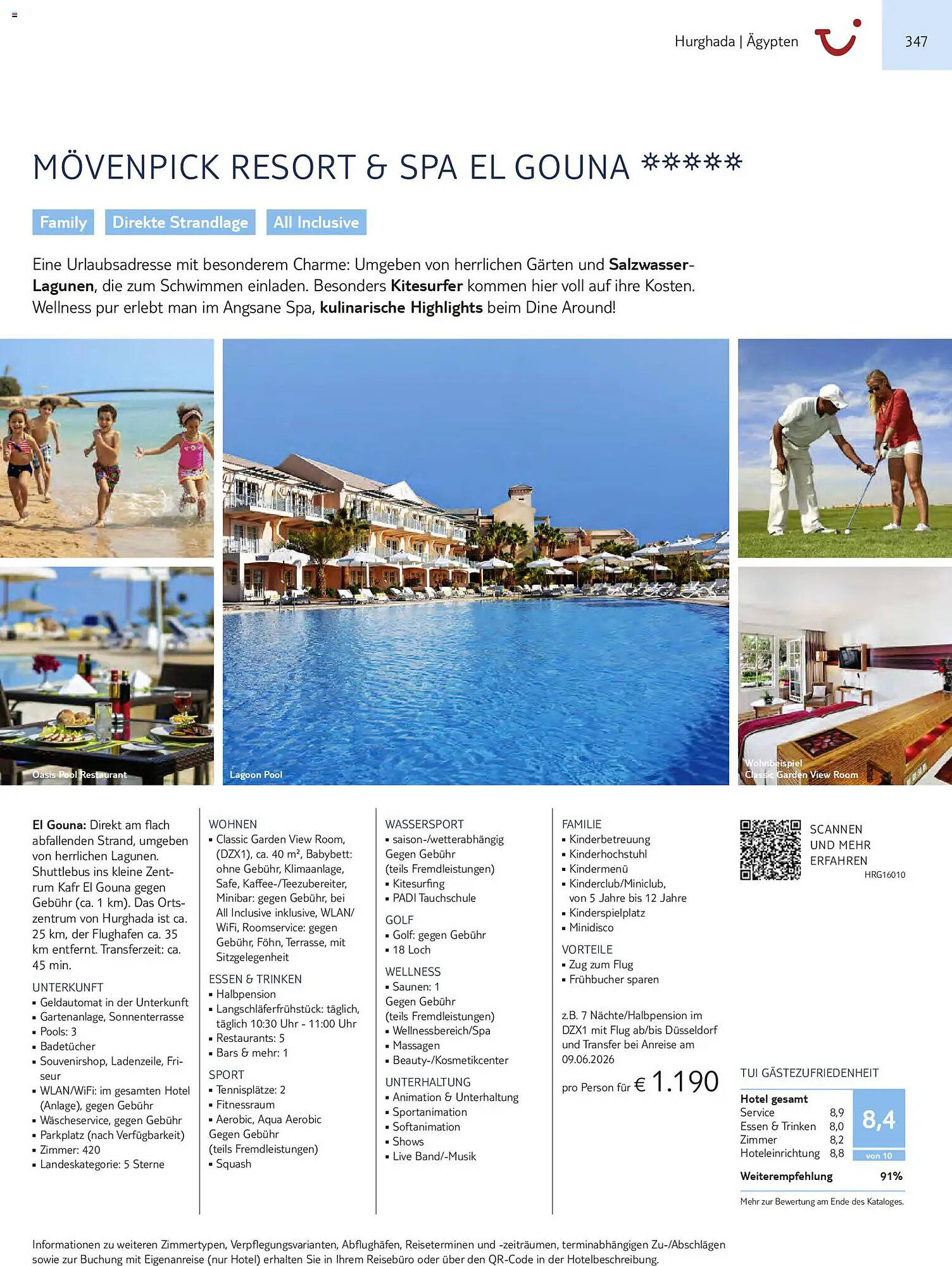 Aida Cruises Prospekt - Pagina 347
