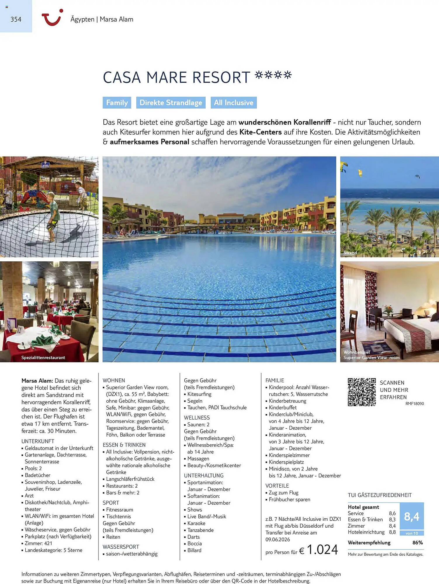 Aida Cruises Prospekt - Pagina 354
