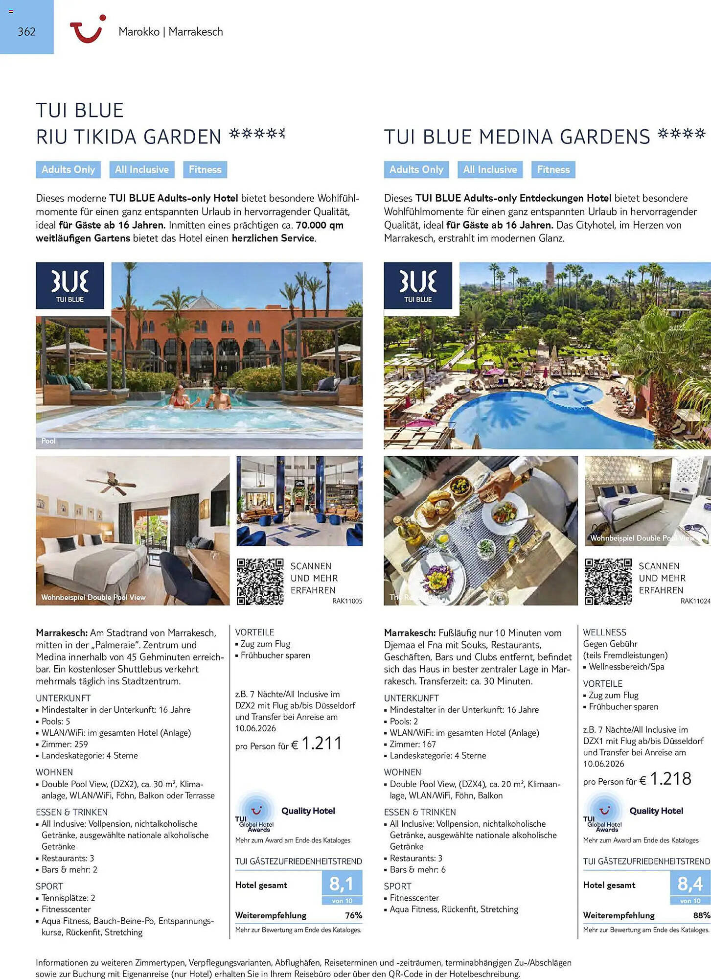 Aida Cruises Prospekt - Pagina 362