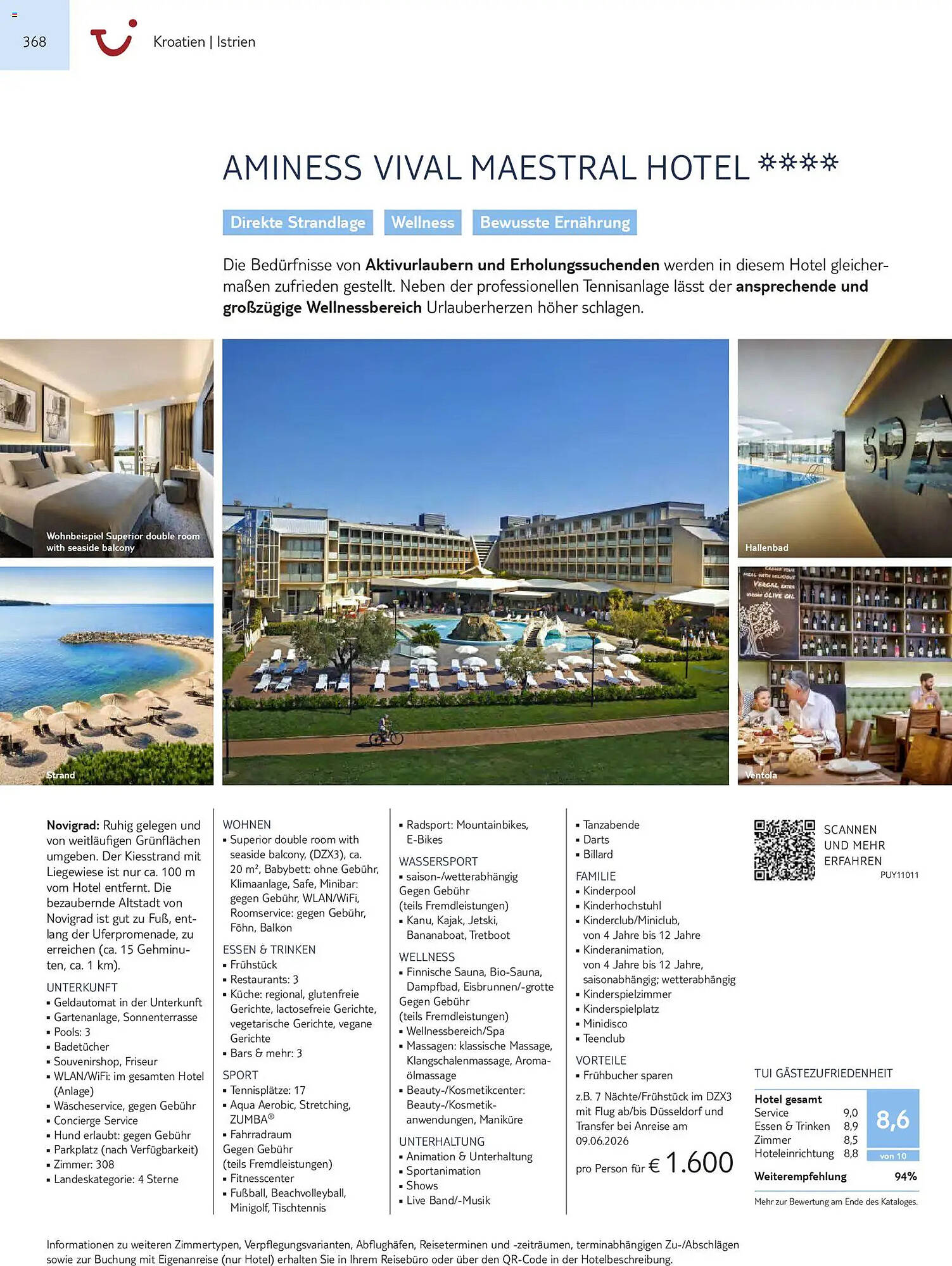 Aida Cruises Prospekt - Pagina 368