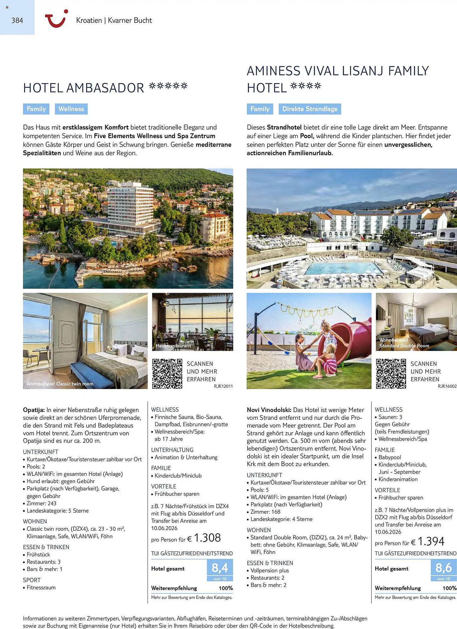 Aida Cruises Prospekt - Pagina 384