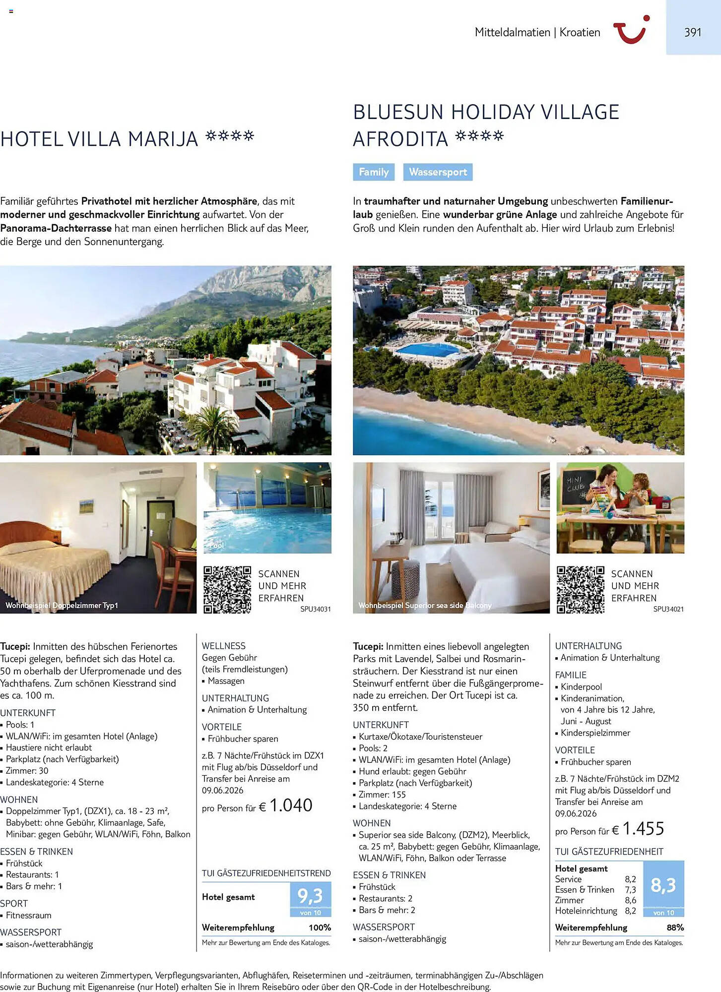 Aida Cruises Prospekt - Pagina 391