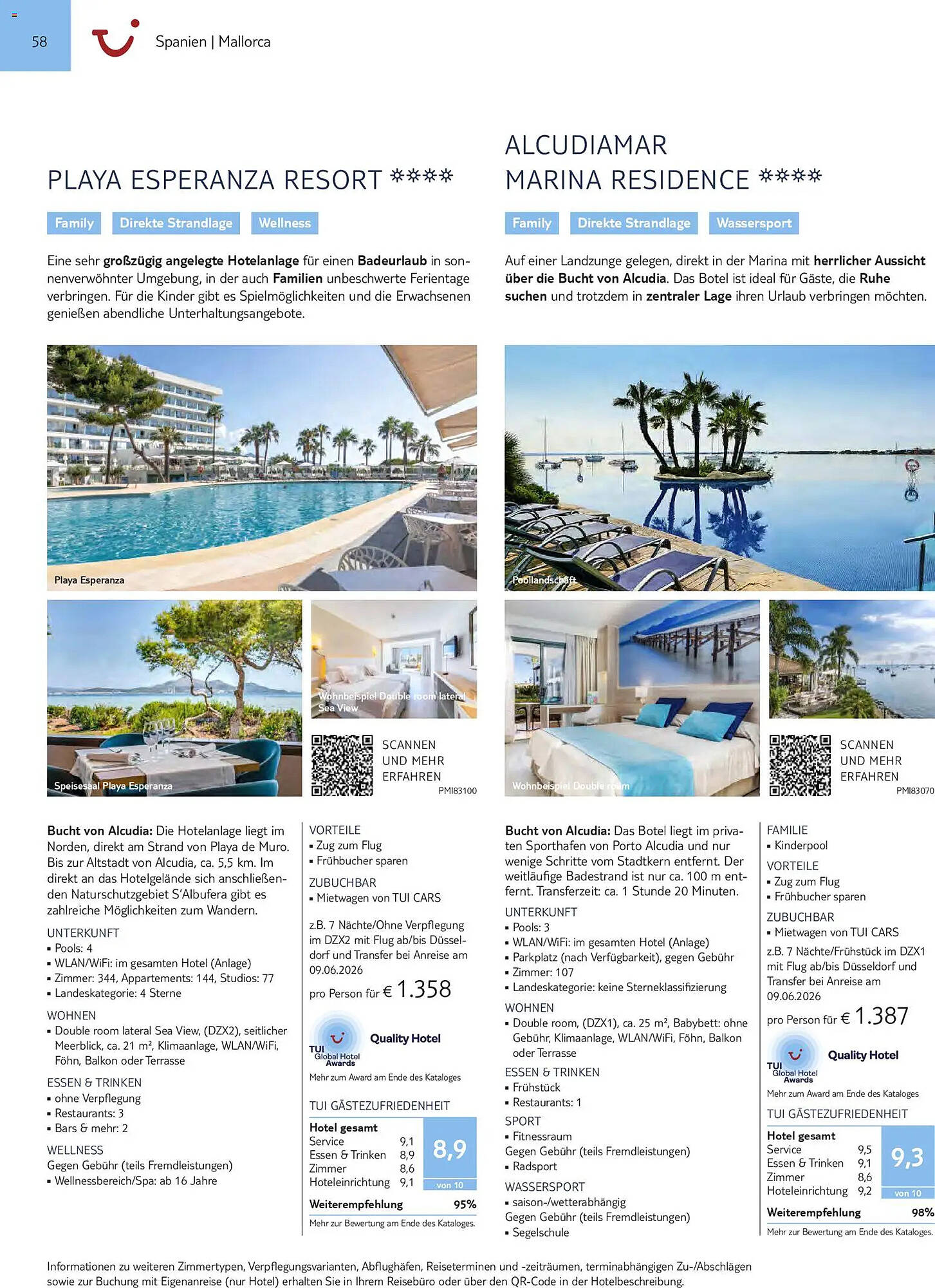 Aida Cruises Prospekt - Pagina 58