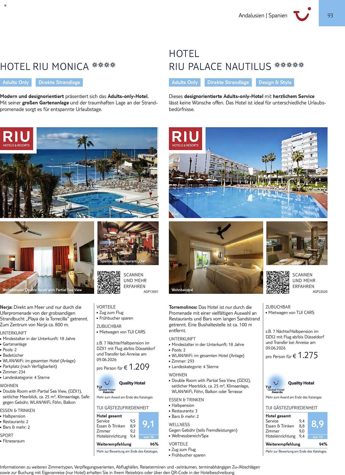 Aida Cruises Prospekt - Pagina 93