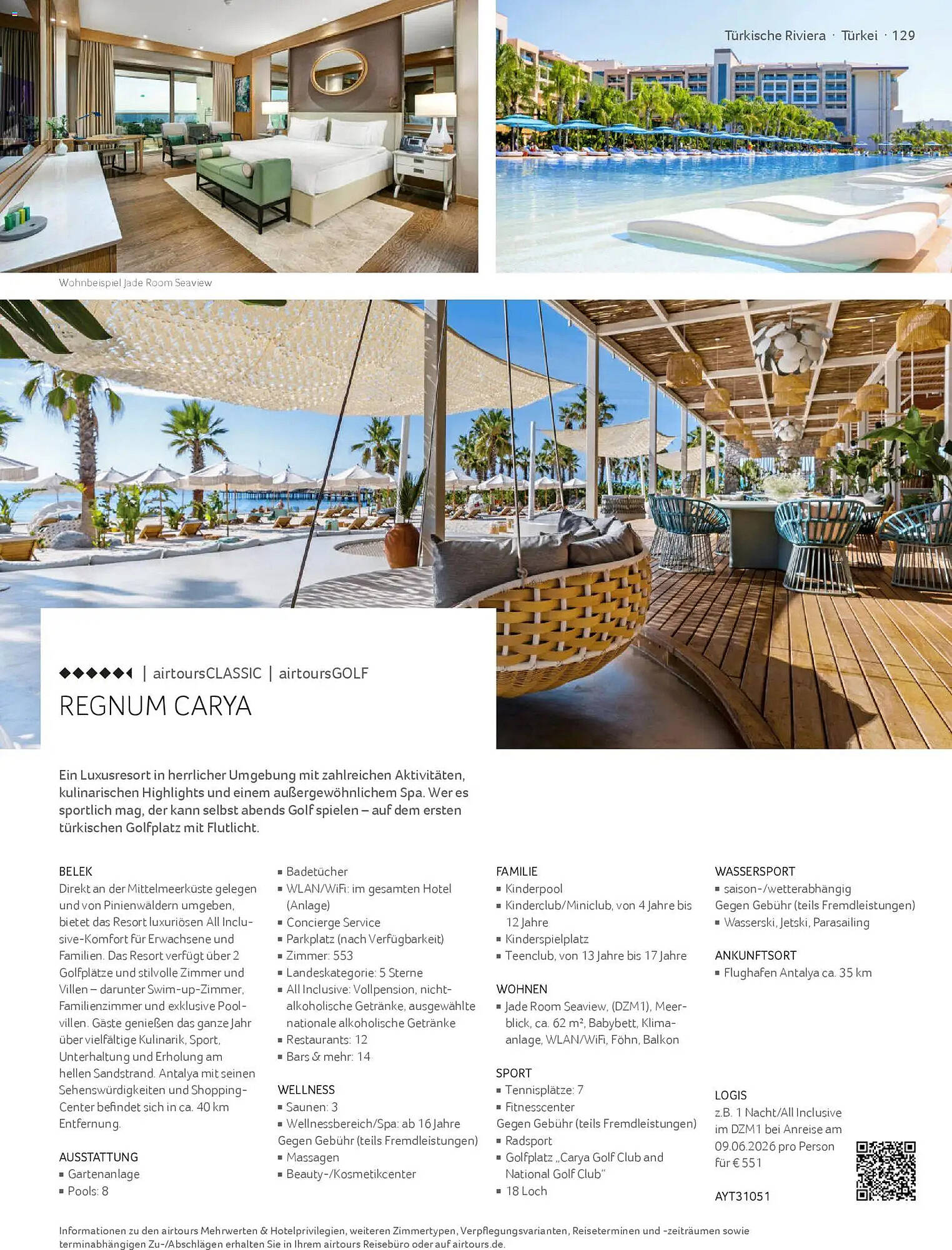 Aida Cruises Prospekt - Pagina 129
