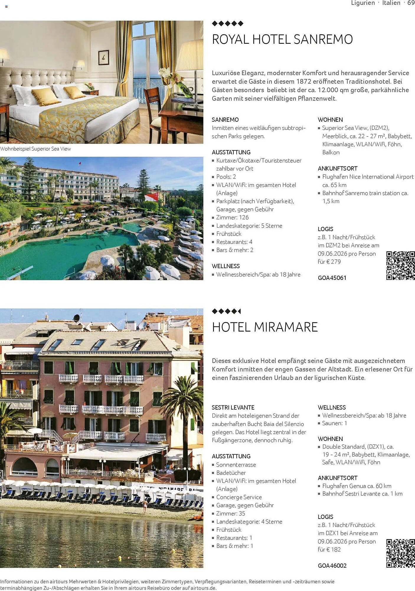 Aida Cruises Prospekt - Pagina 69
