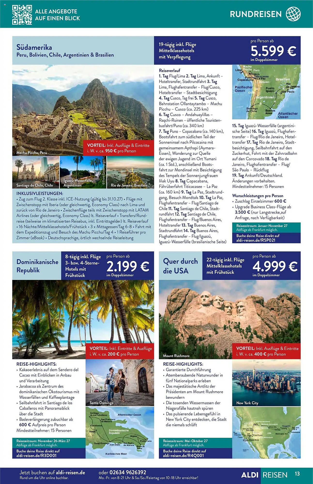Aldi Nord Reisen Prospekt - Pagina 13