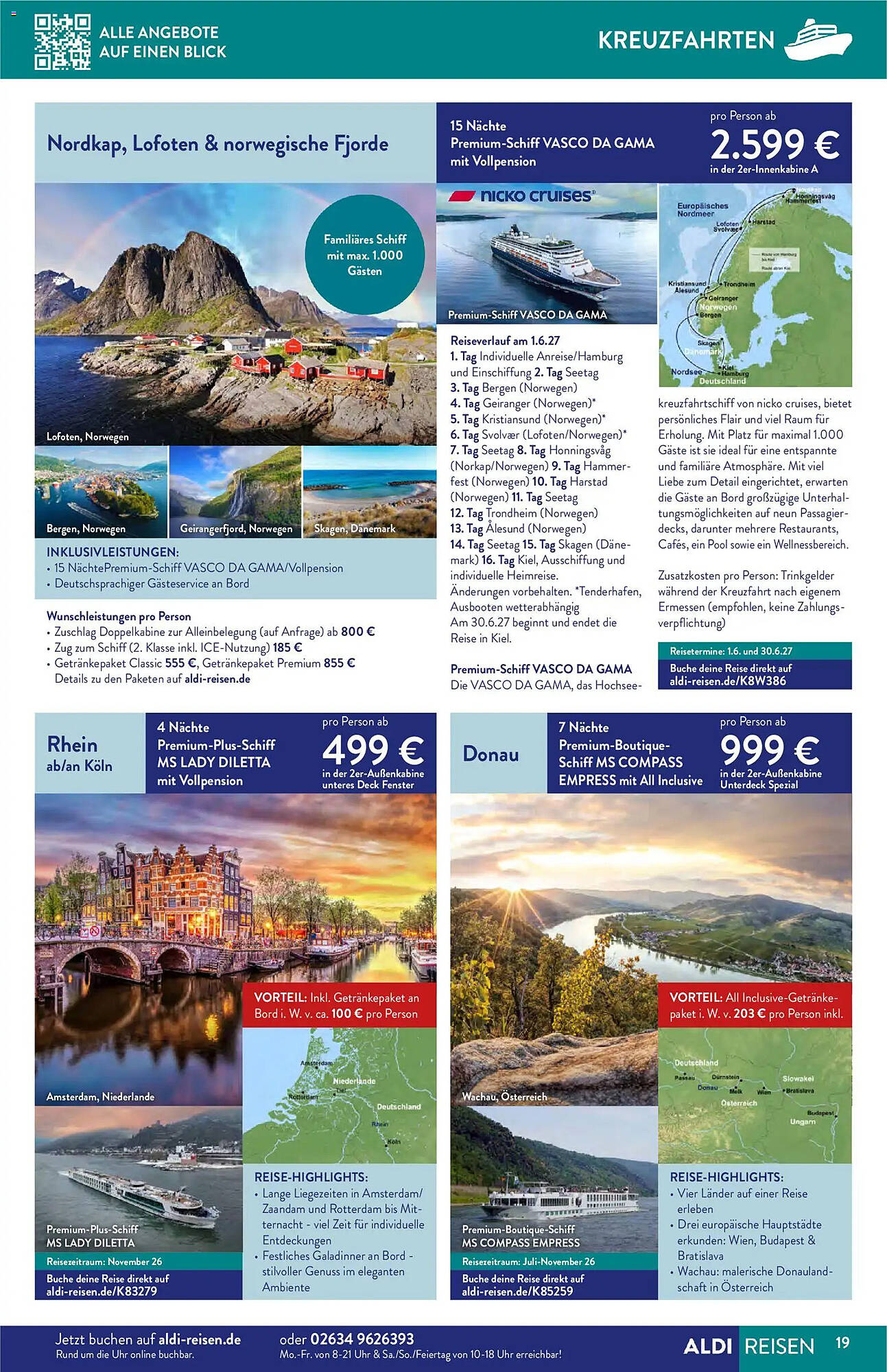Aldi Nord Reisen Prospekt - Pagina 19