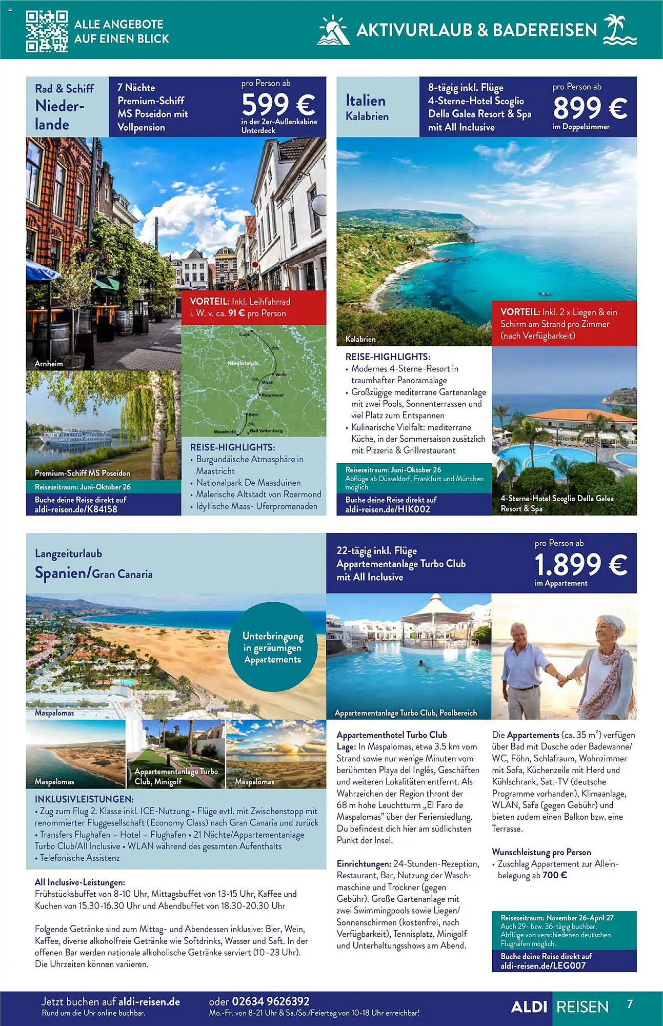 Aldi Nord Reisen Prospekt - Pagina 7