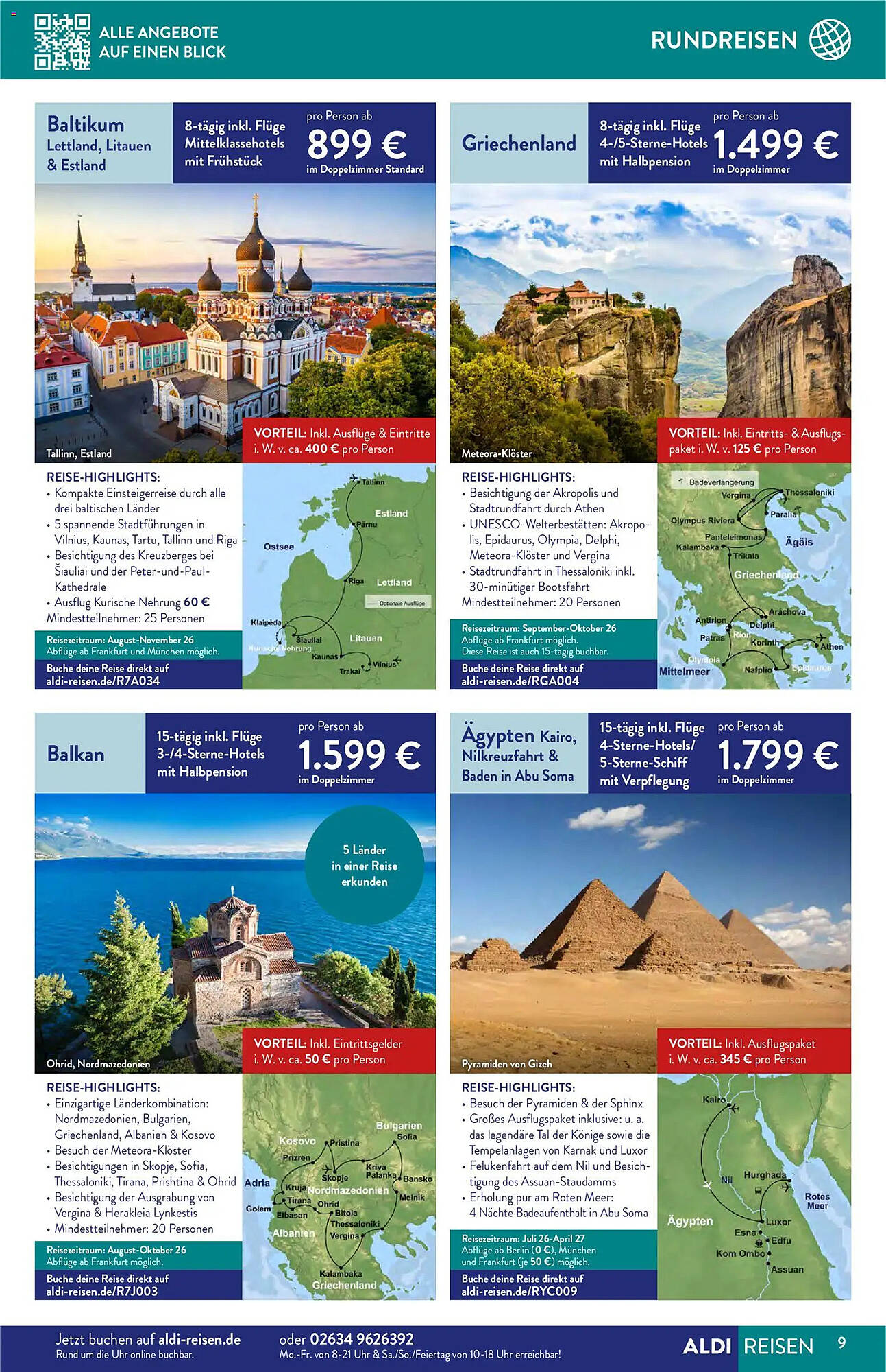 Aldi Nord Reisen Prospekt - Pagina 9