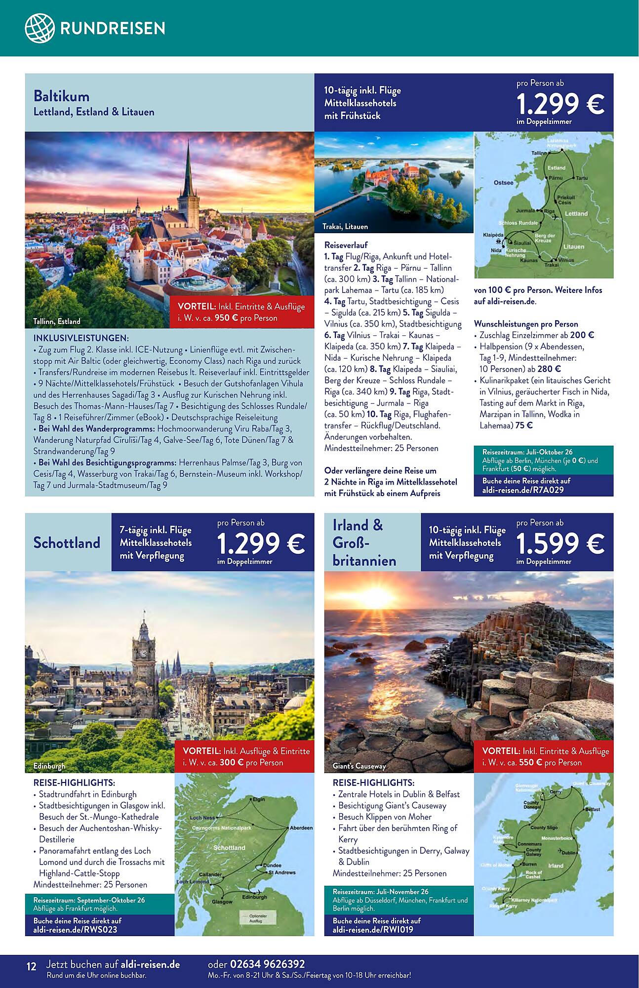 Aldi Nord Reisen Prospekt - Pagina 12
