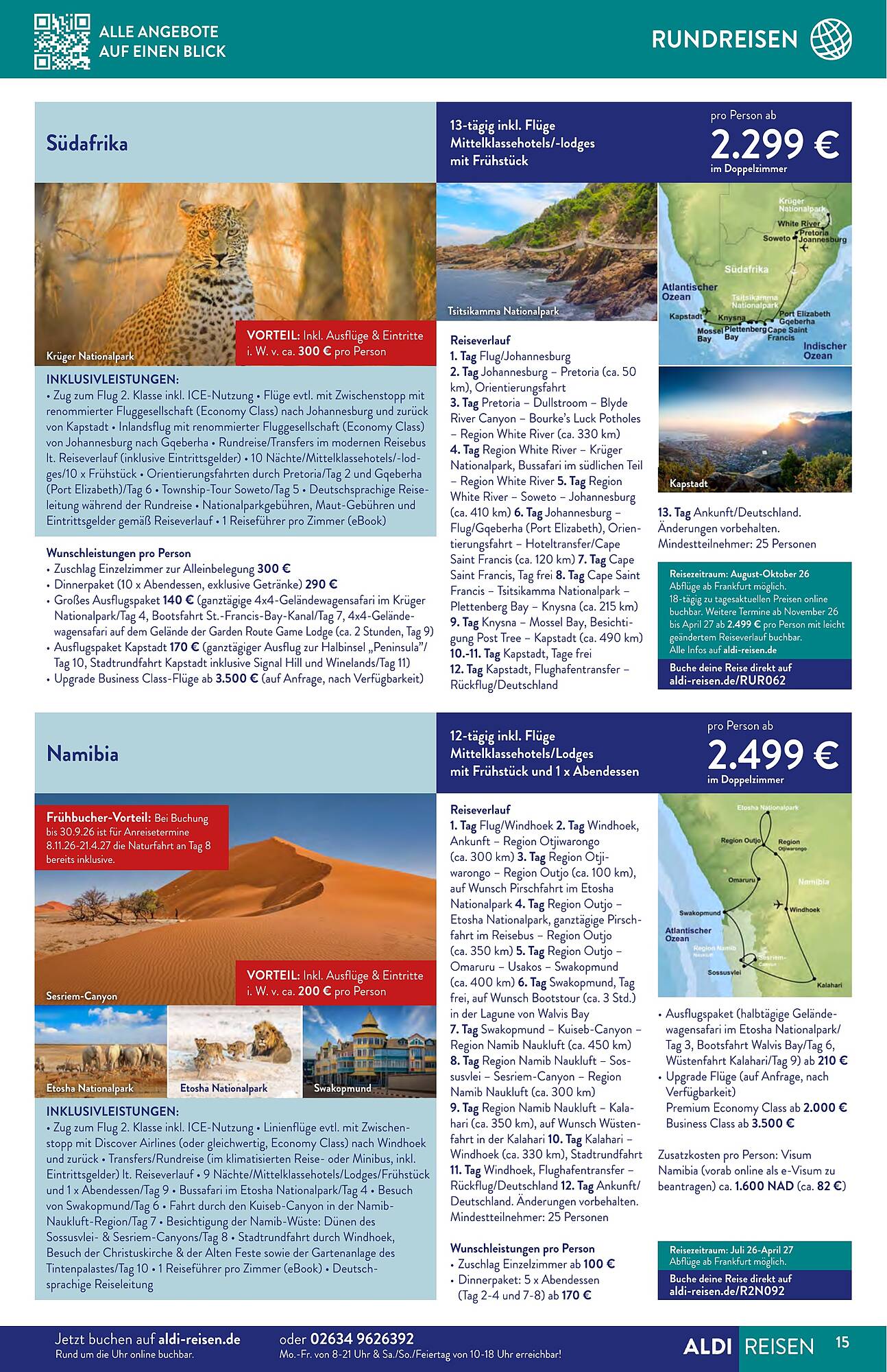 Aldi Nord Reisen Prospekt - Pagina 15