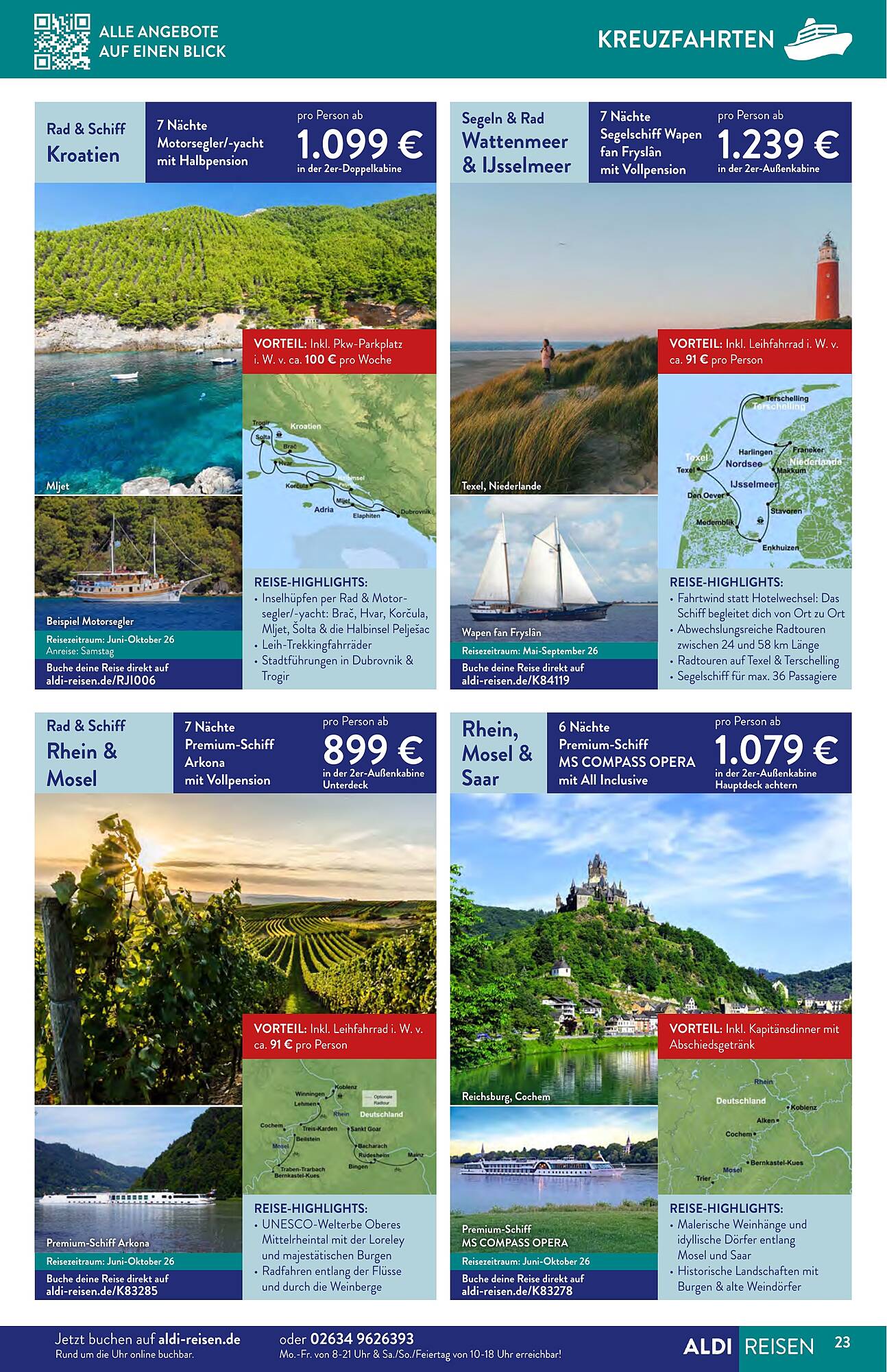 Aldi Nord Reisen Prospekt - Pagina 23