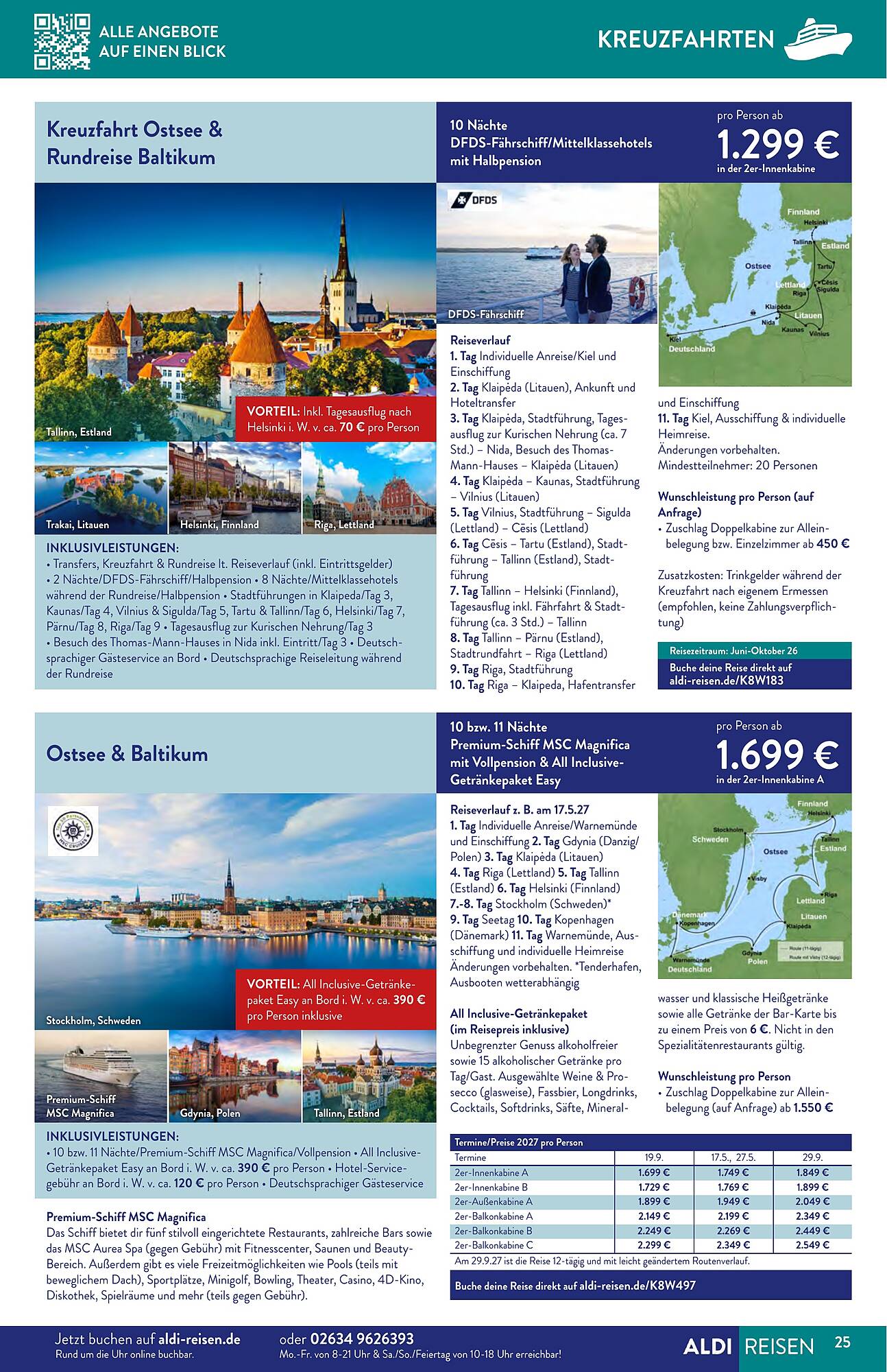 Aldi Nord Reisen Prospekt - Pagina 25