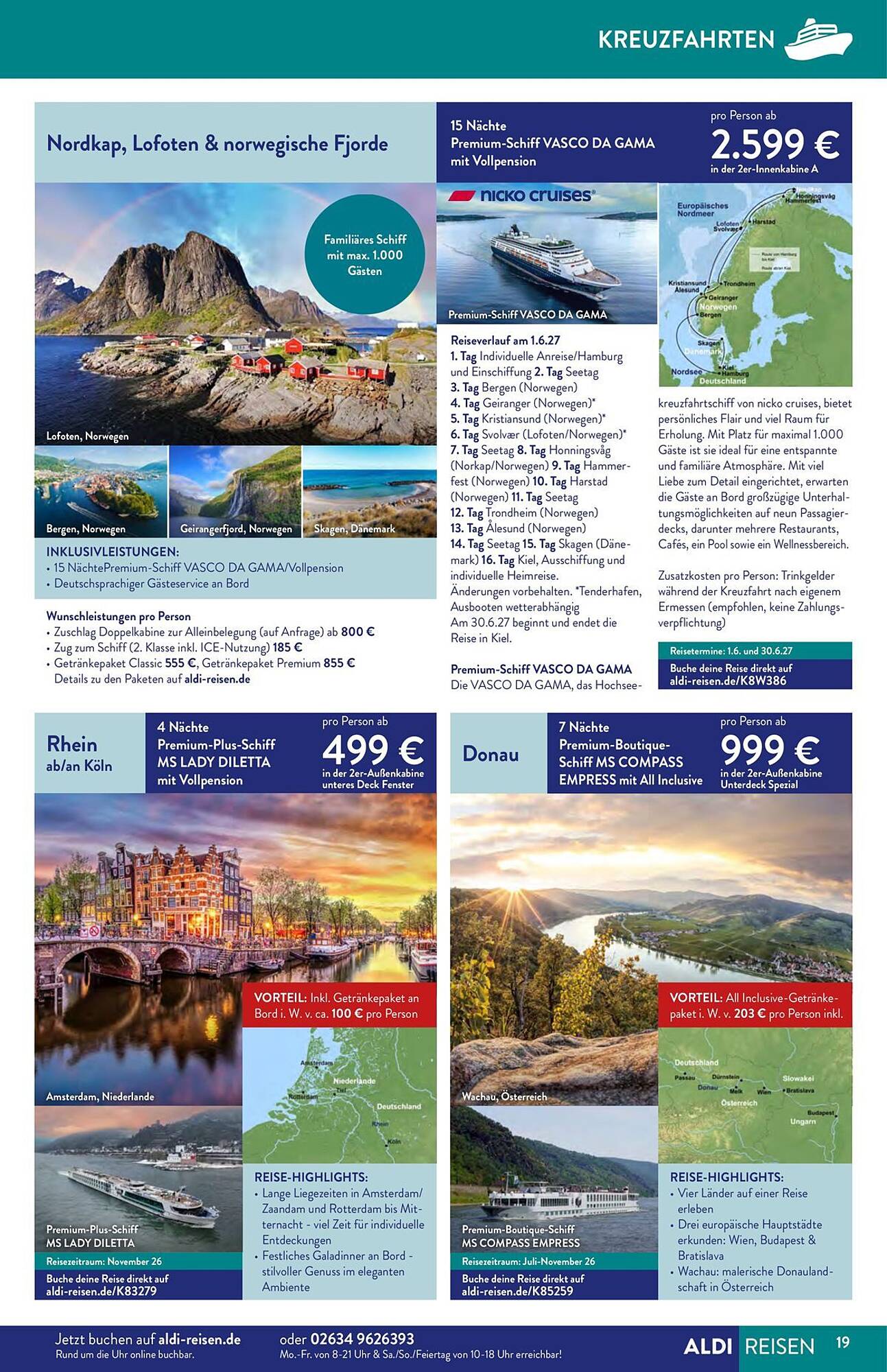 Aldi Süd Reisen Prospekt - Pagina 19