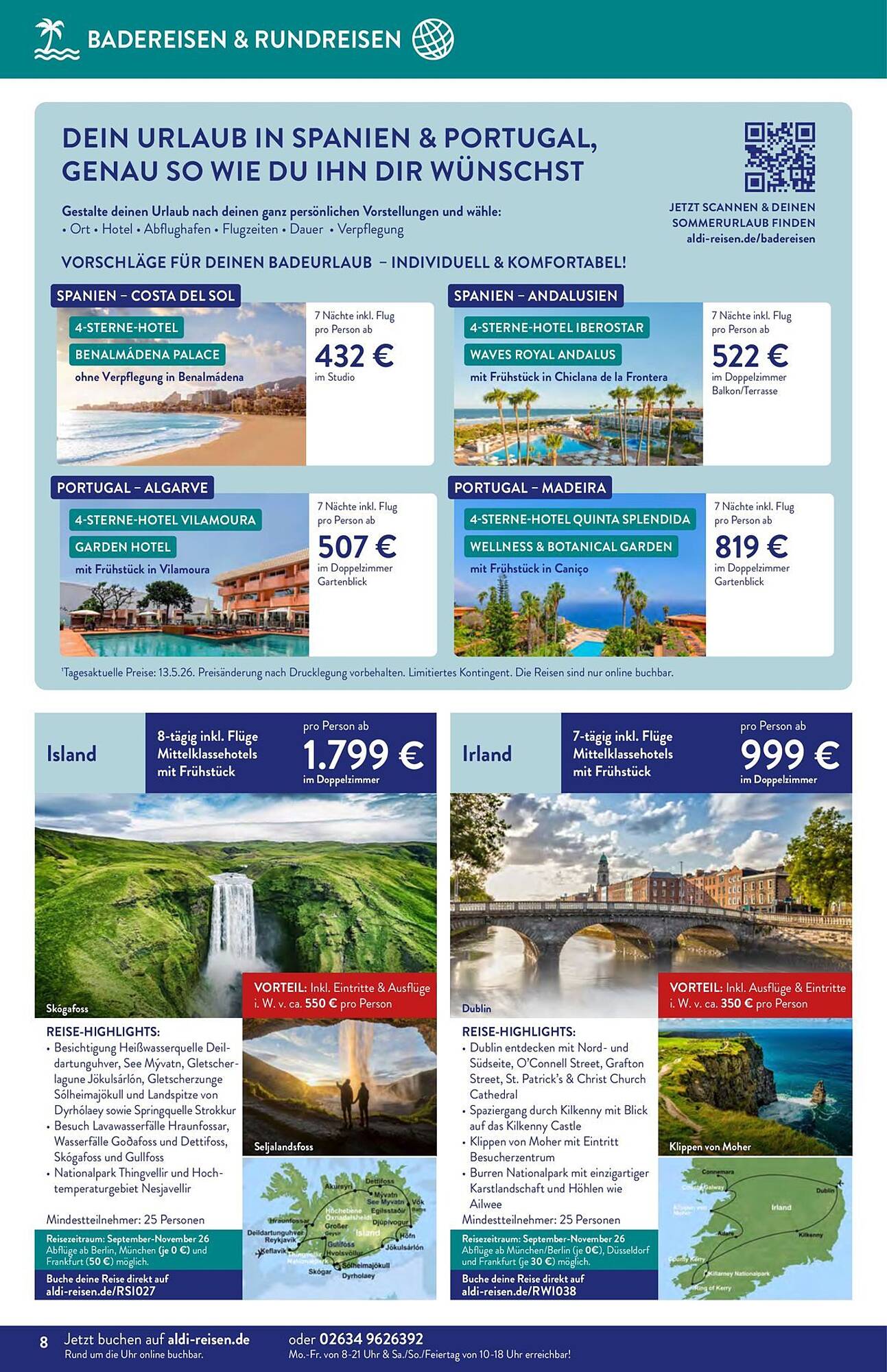 Aldi Süd Reisen Prospekt - Pagina 8