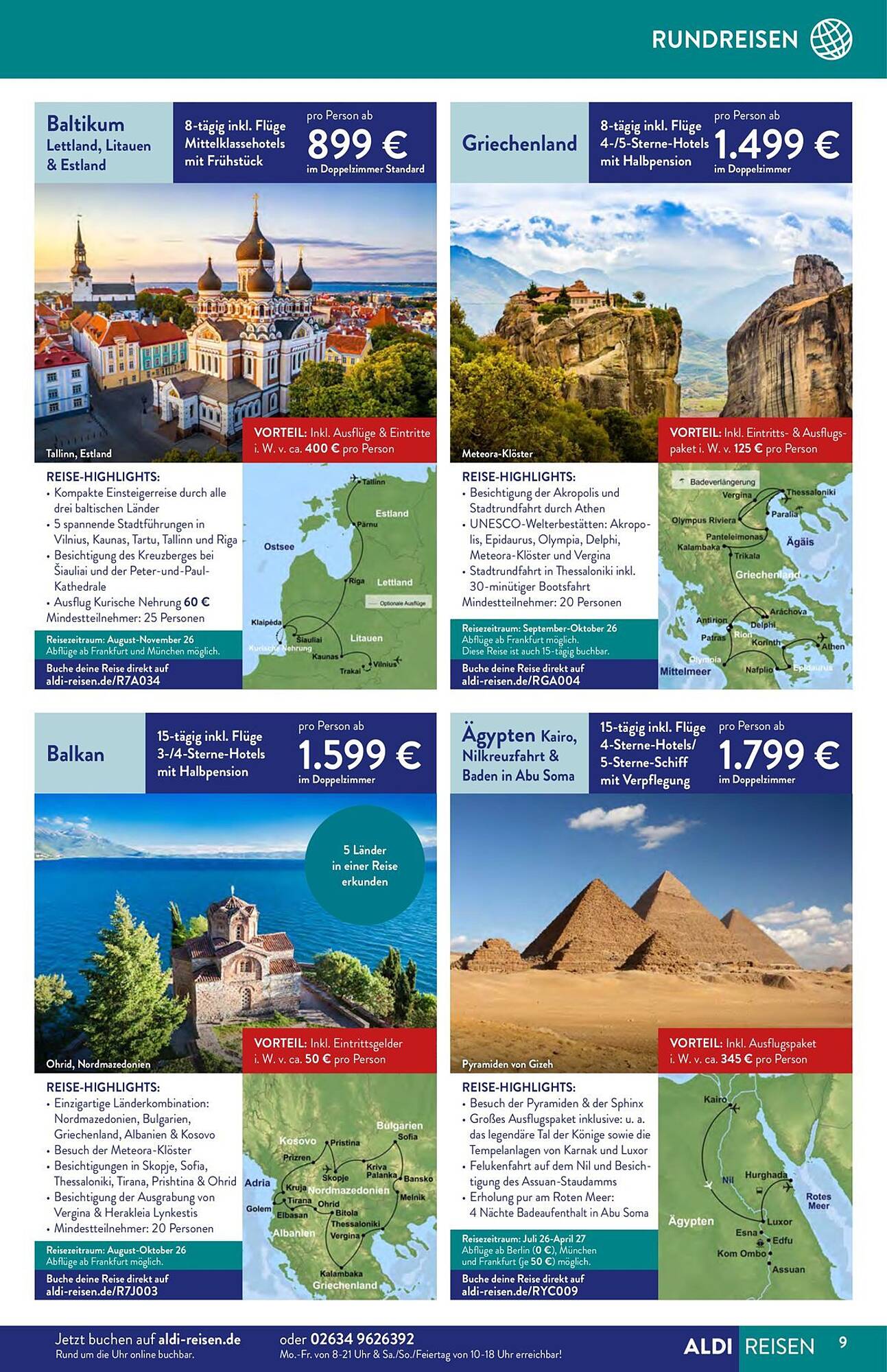 Aldi Süd Reisen Prospekt - Pagina 9