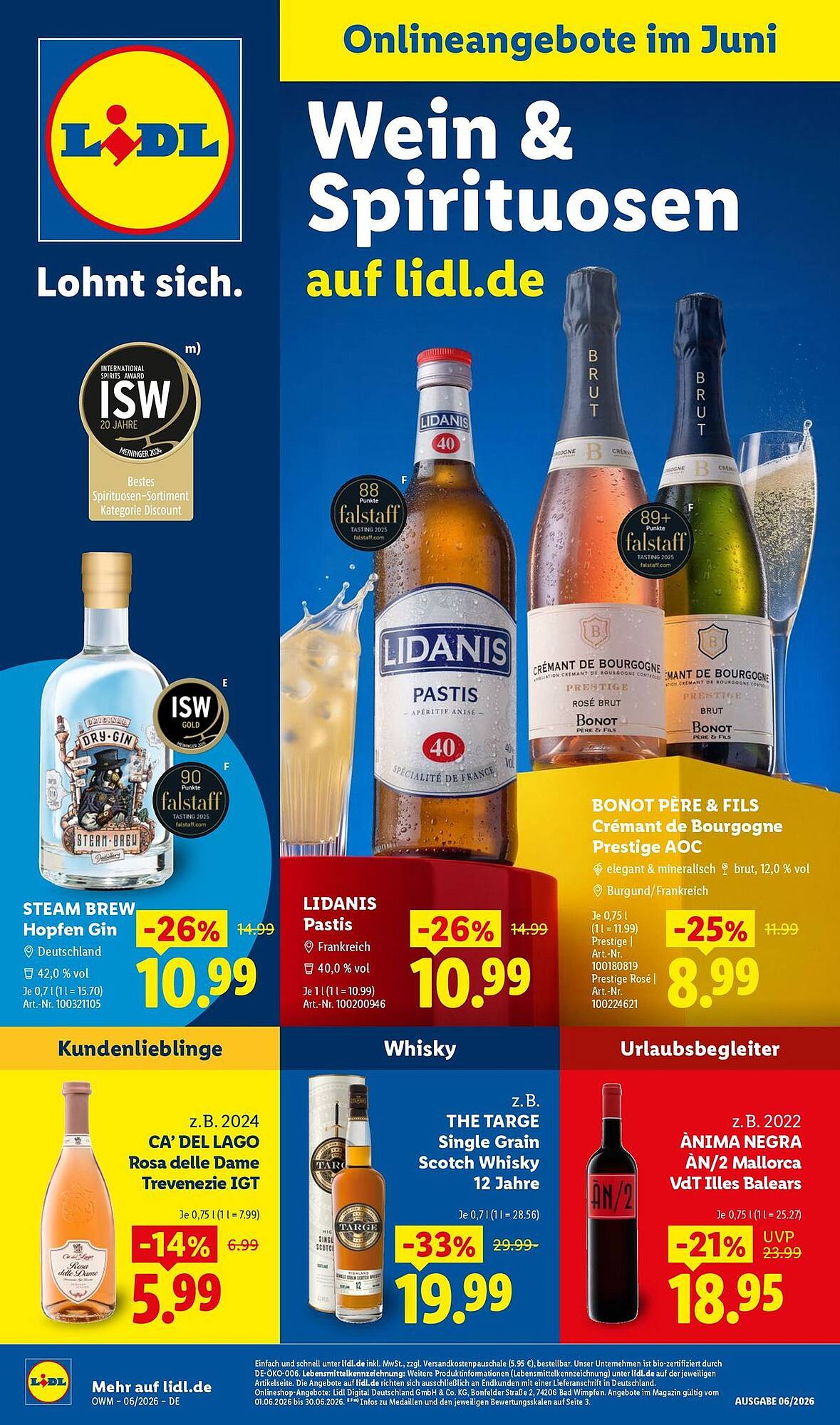 Lidl Prospekt - Pagina 1