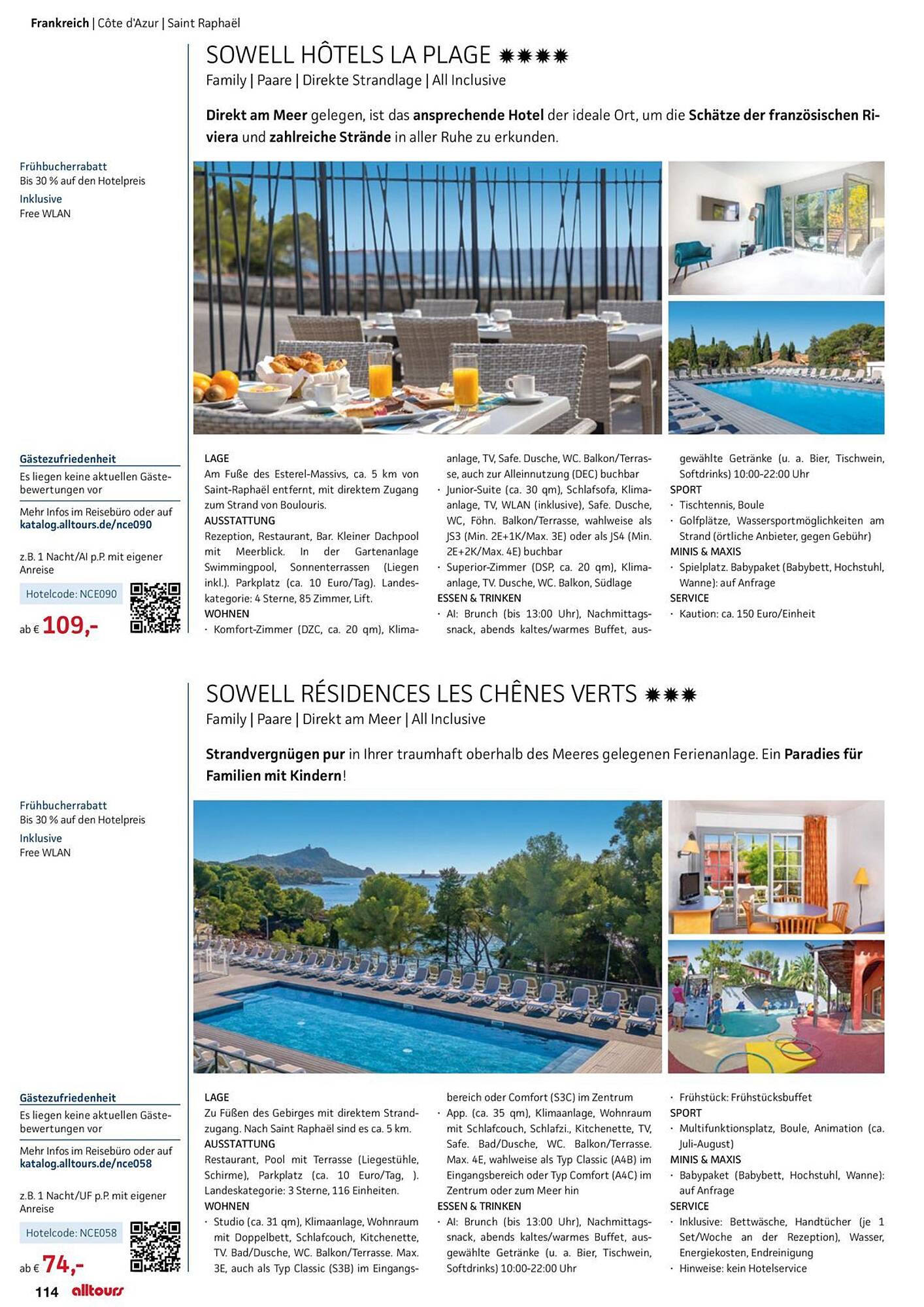 alltours Reisecenter Prospekt - Pagina 114