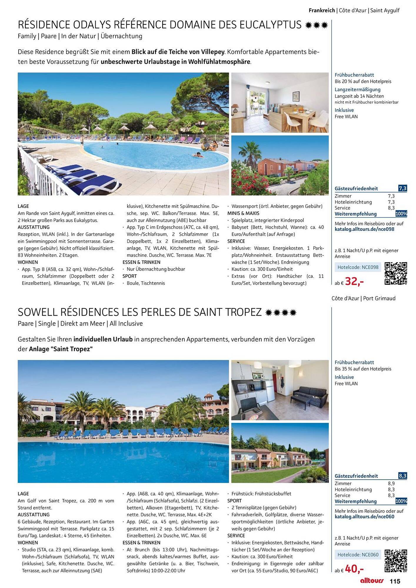 alltours Reisecenter Prospekt - Pagina 115