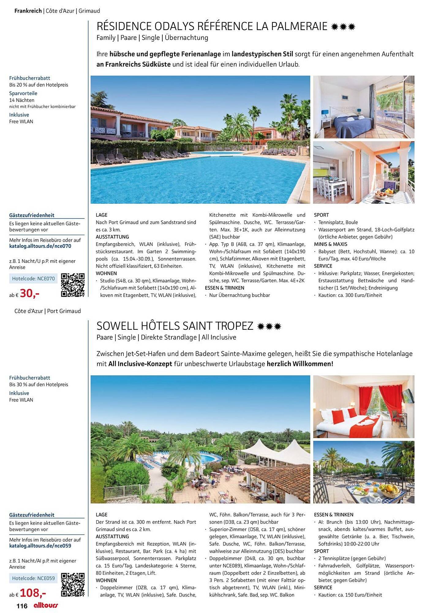 alltours Reisecenter Prospekt - Pagina 116