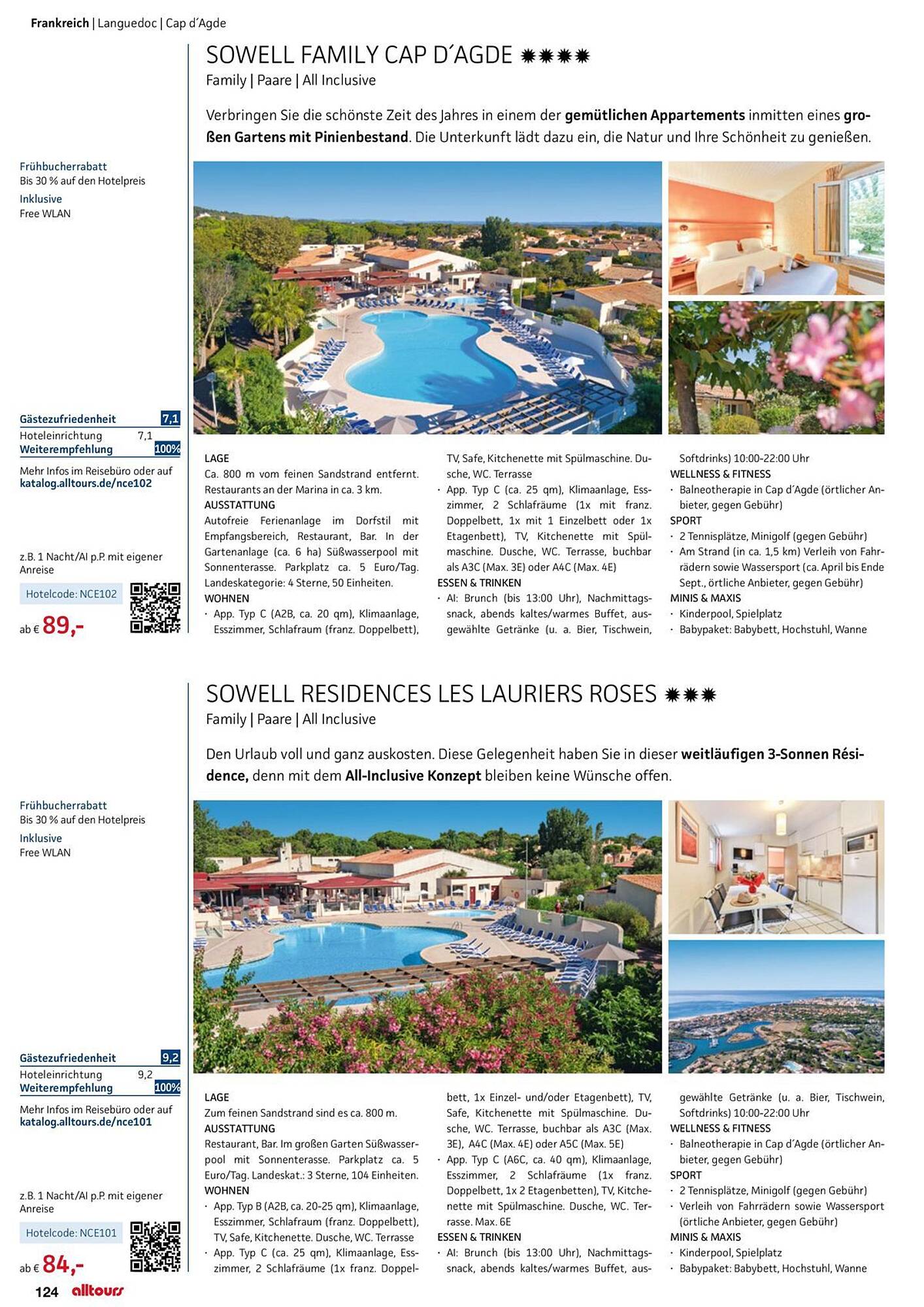 alltours Reisecenter Prospekt - Pagina 124