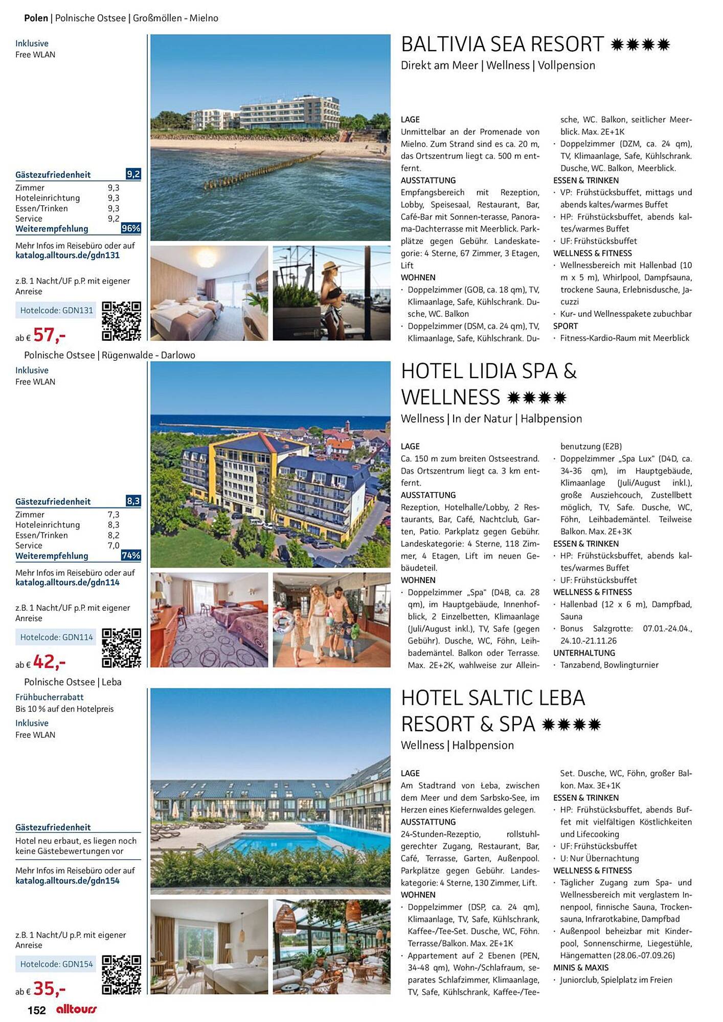 alltours Reisecenter Prospekt - Pagina 152